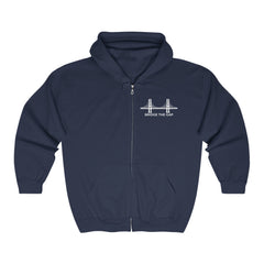 Bridge the Gap Zip Hoodie – Uniting Comfort and Purpose