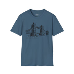 Tower Bridge in London "Together We Cross" T-Shirt