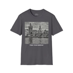 Charles Bridge in Prague - "Find Your Bridge" T-Shirt