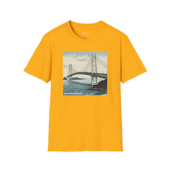 Building Bridges: Akashi Kaikyō Bridge T-Shirt