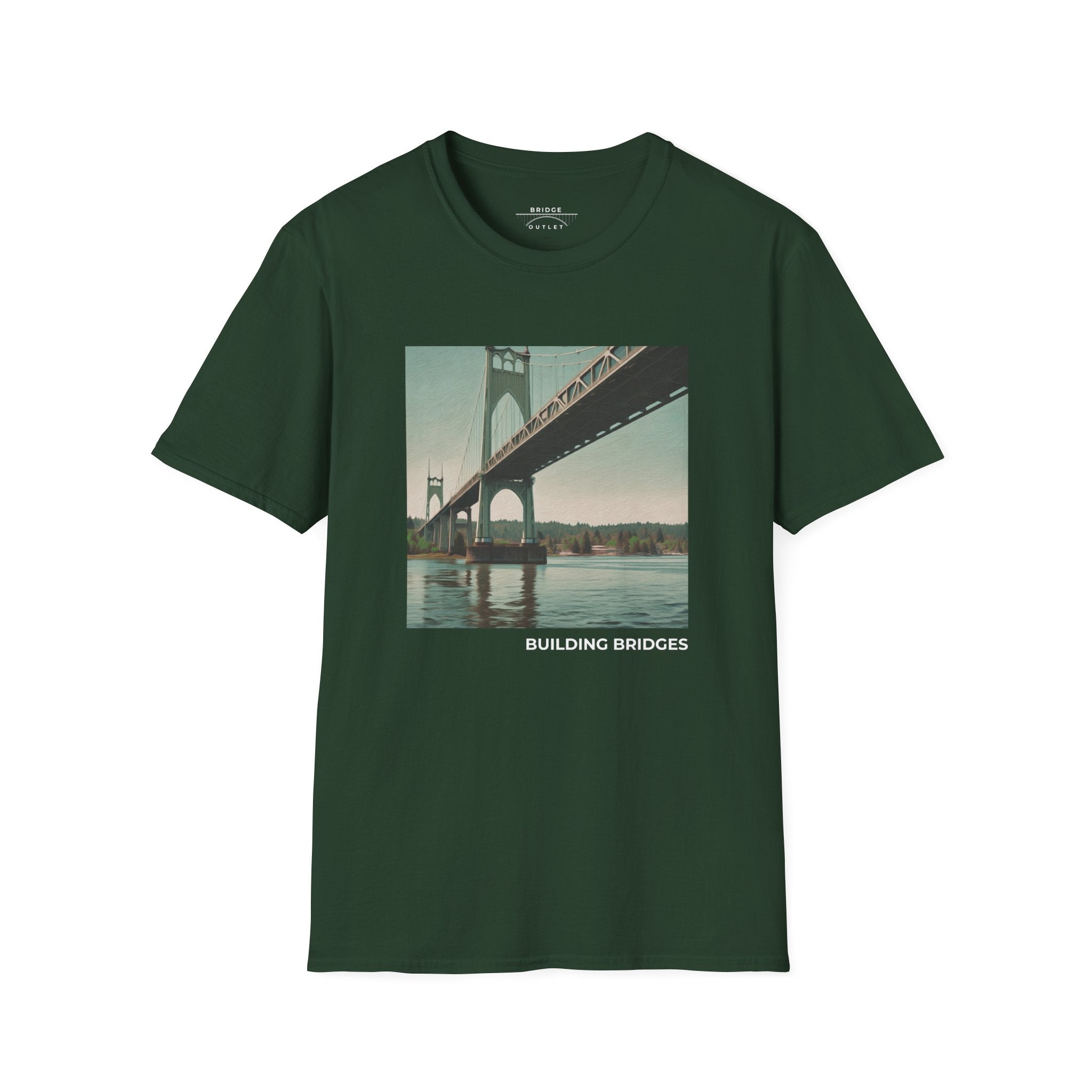 Building Bridges: St. Johns Bridge T-Shirt