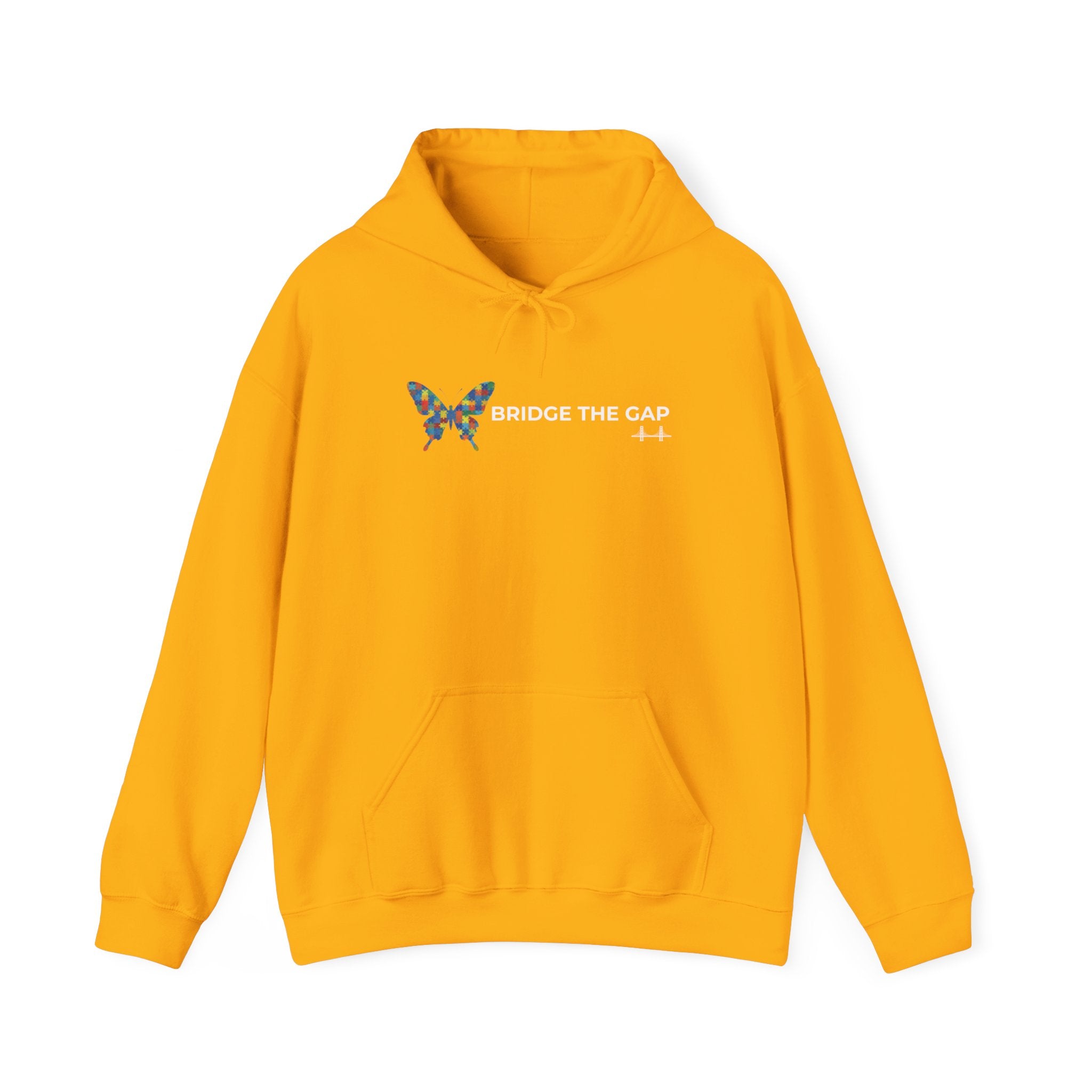 Bridge the Gap: Autism Awareness Butterfly Hoodie