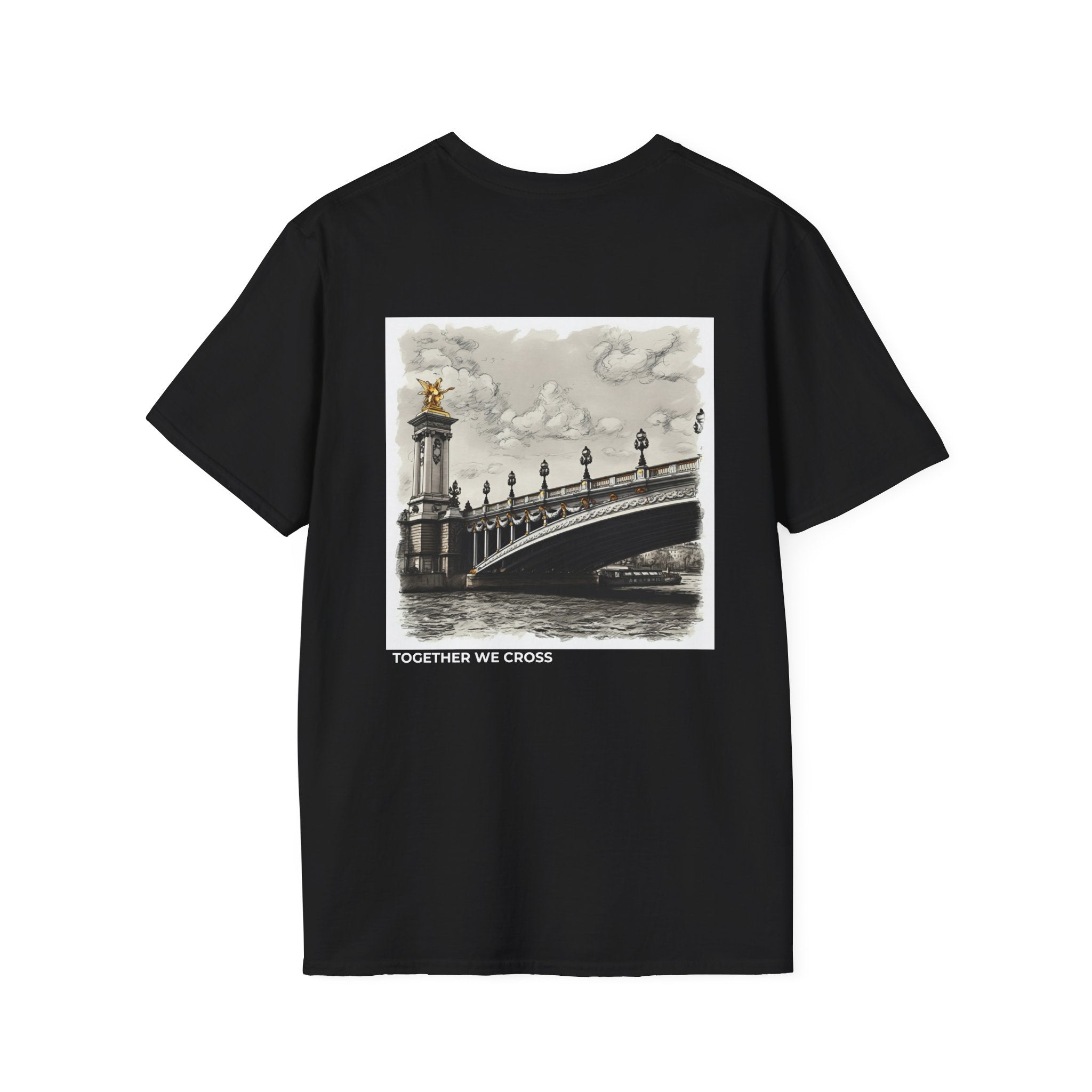 Together We Cross: Pont Alexandre III Bridge T-Shirt