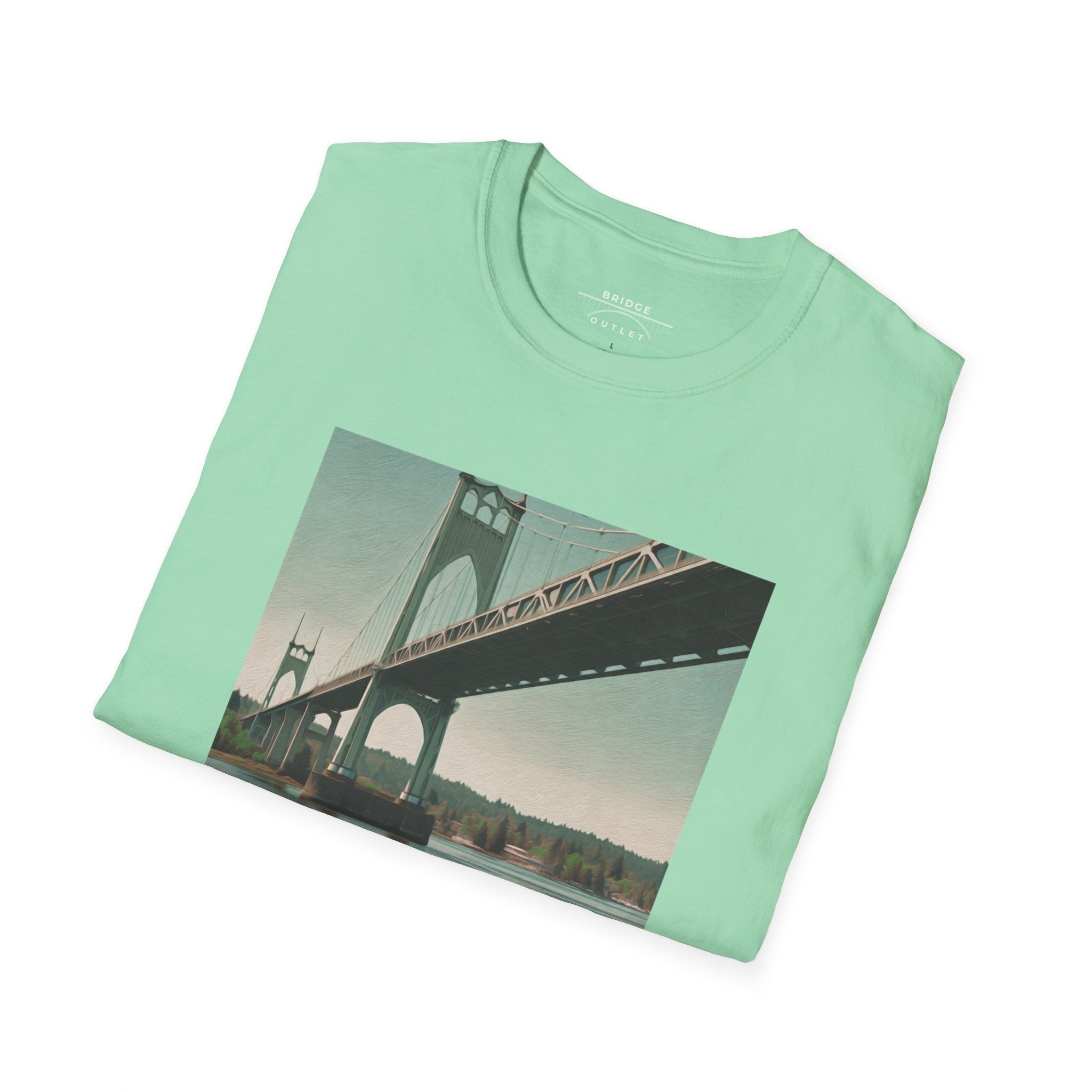 Building Bridges: St. Johns Bridge T-Shirt