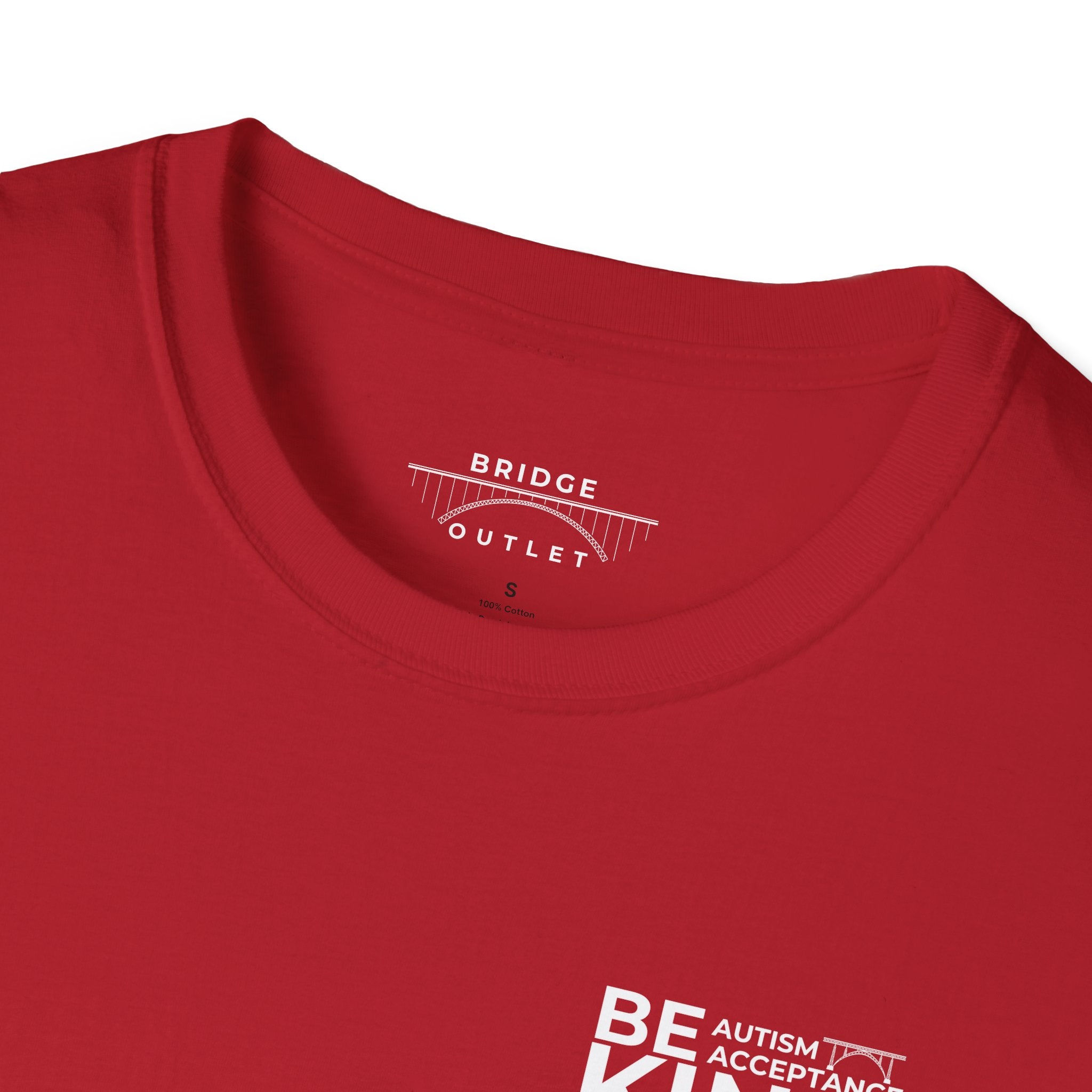 "Be Kind – Autism Acceptance" T-Shirt – Bridging Differences with Kindness