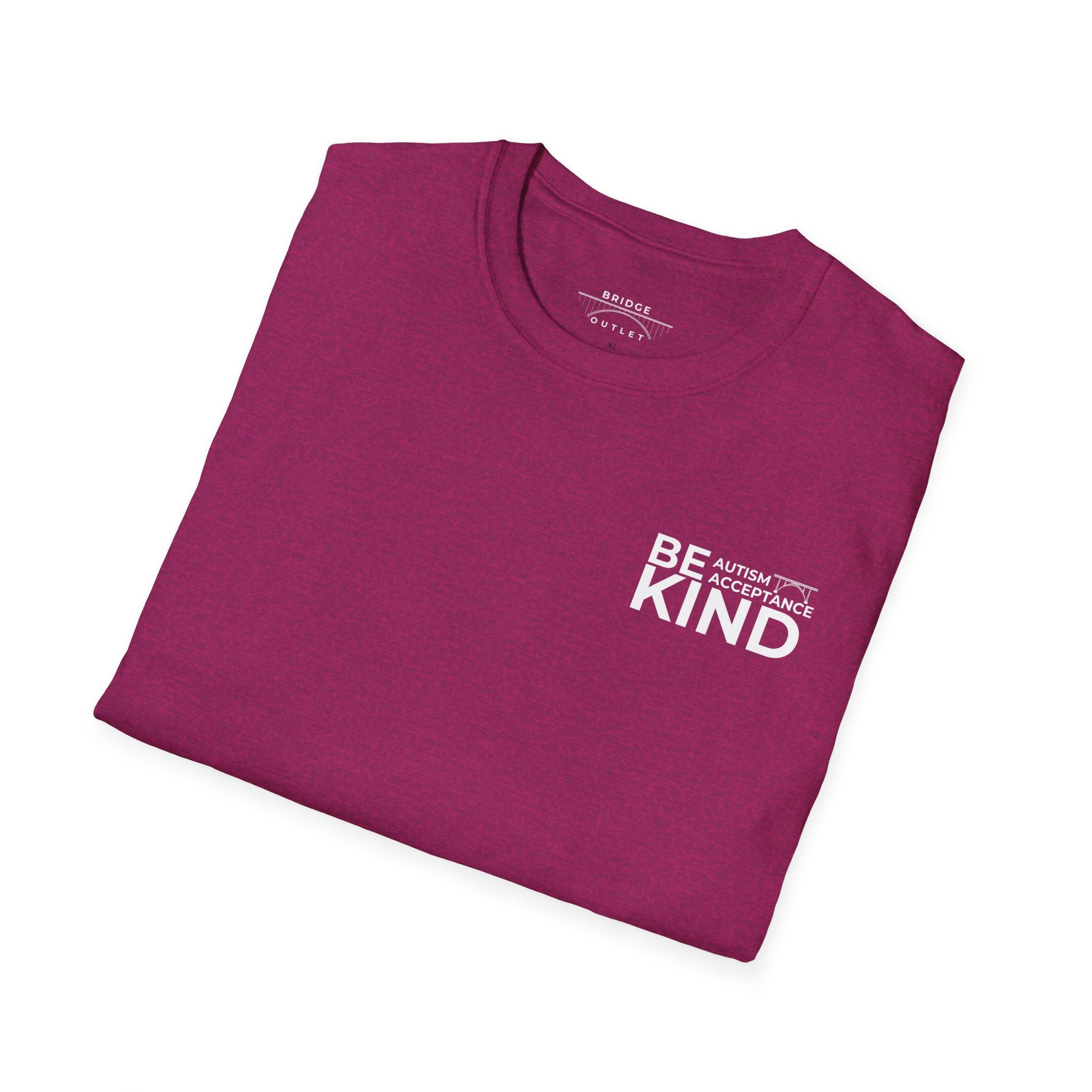 "Be Kind – Autism Acceptance" T-Shirt – Bridging Differences with Kindness