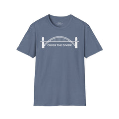 Cross the Divide T-Shirt – Bridging Gaps, One Step at a Time