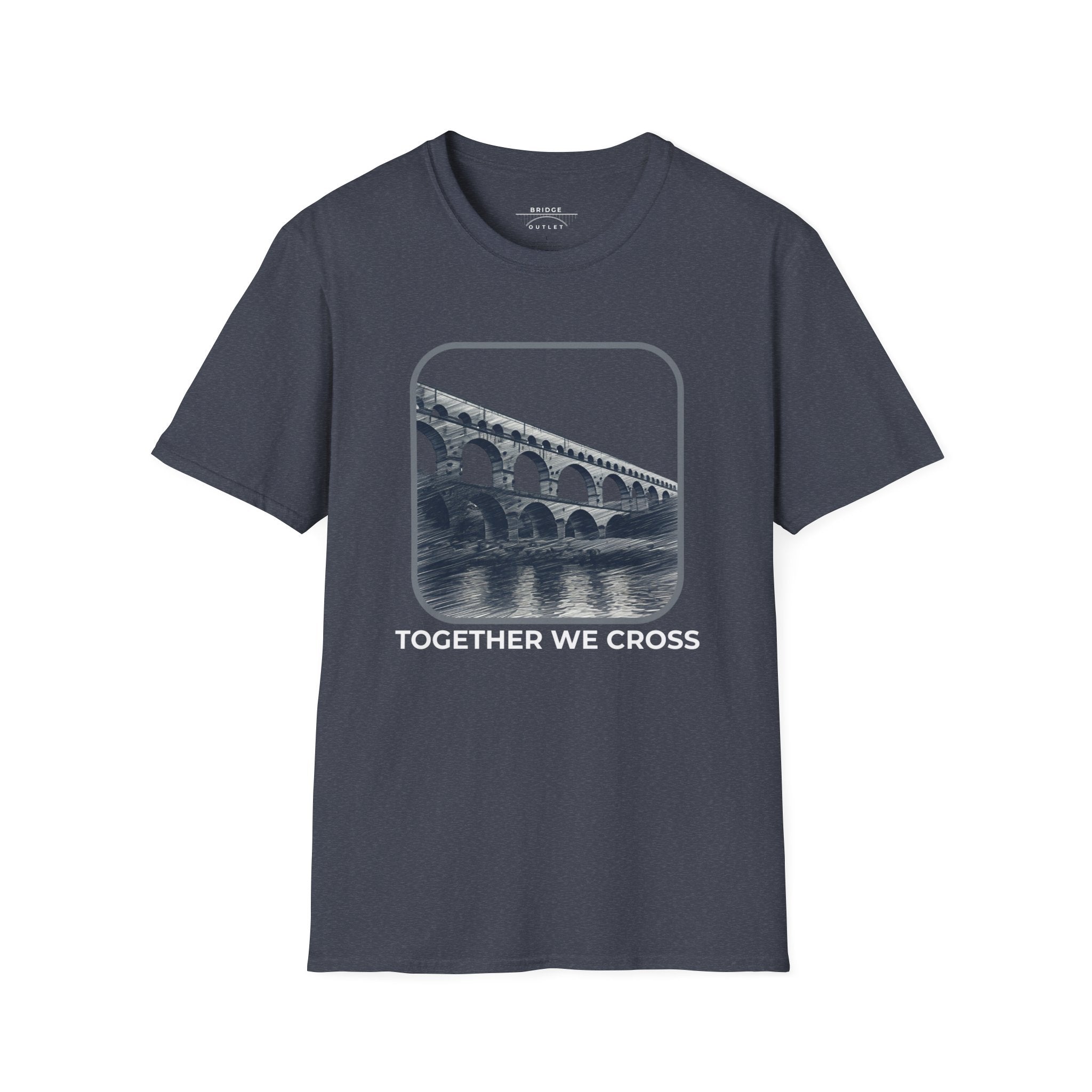 "Together We Cross" T-Shirt – Inspired by the Pont du Gard