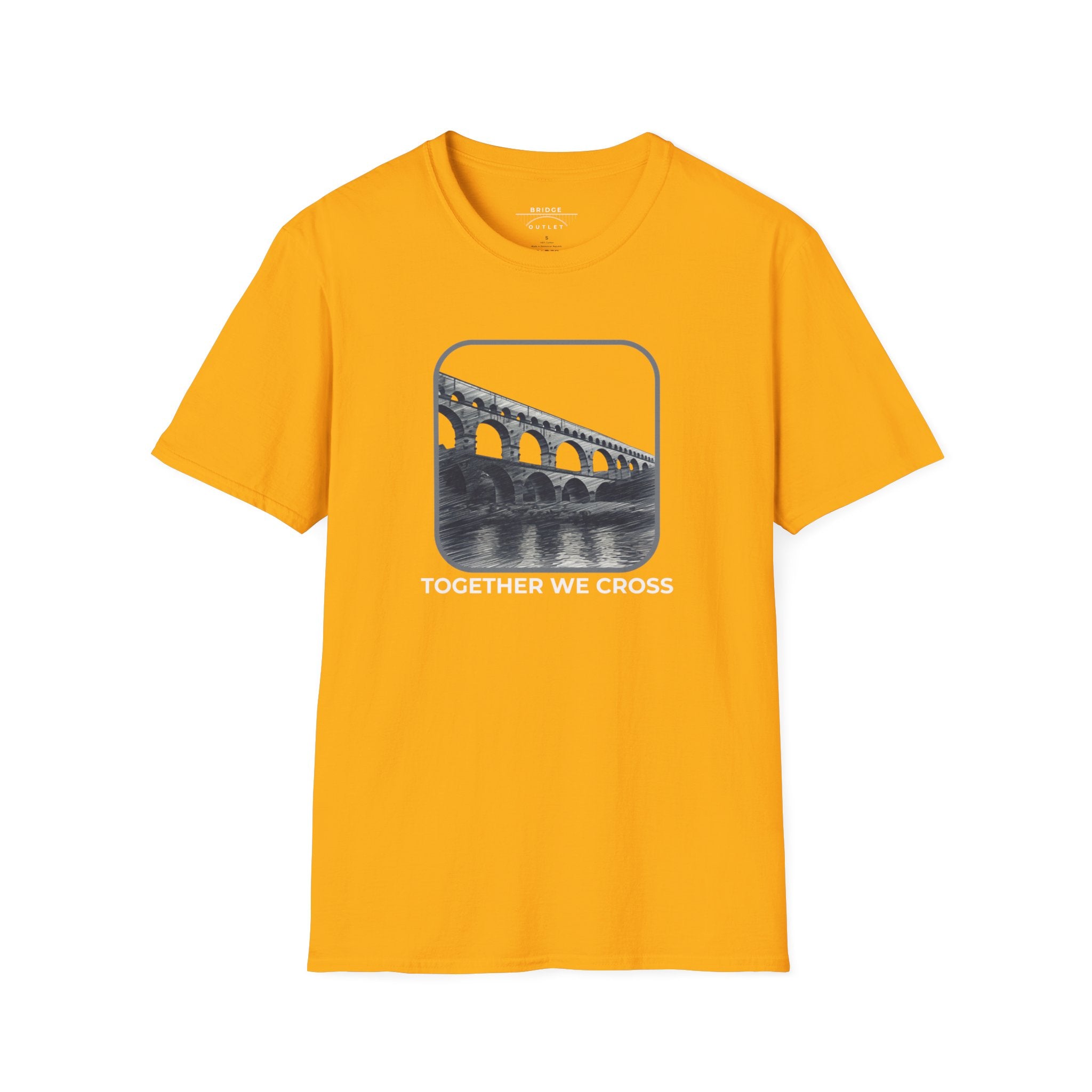 "Together We Cross" T-Shirt – Inspired by the Pont du Gard