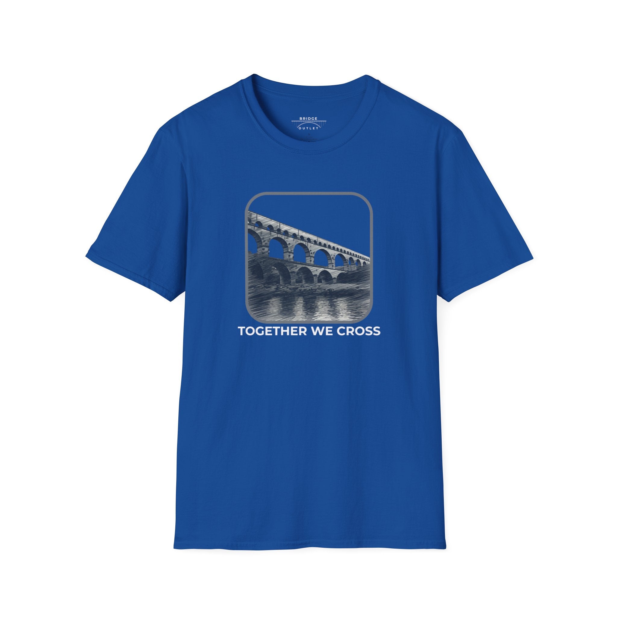 "Together We Cross" T-Shirt – Inspired by the Pont du Gard