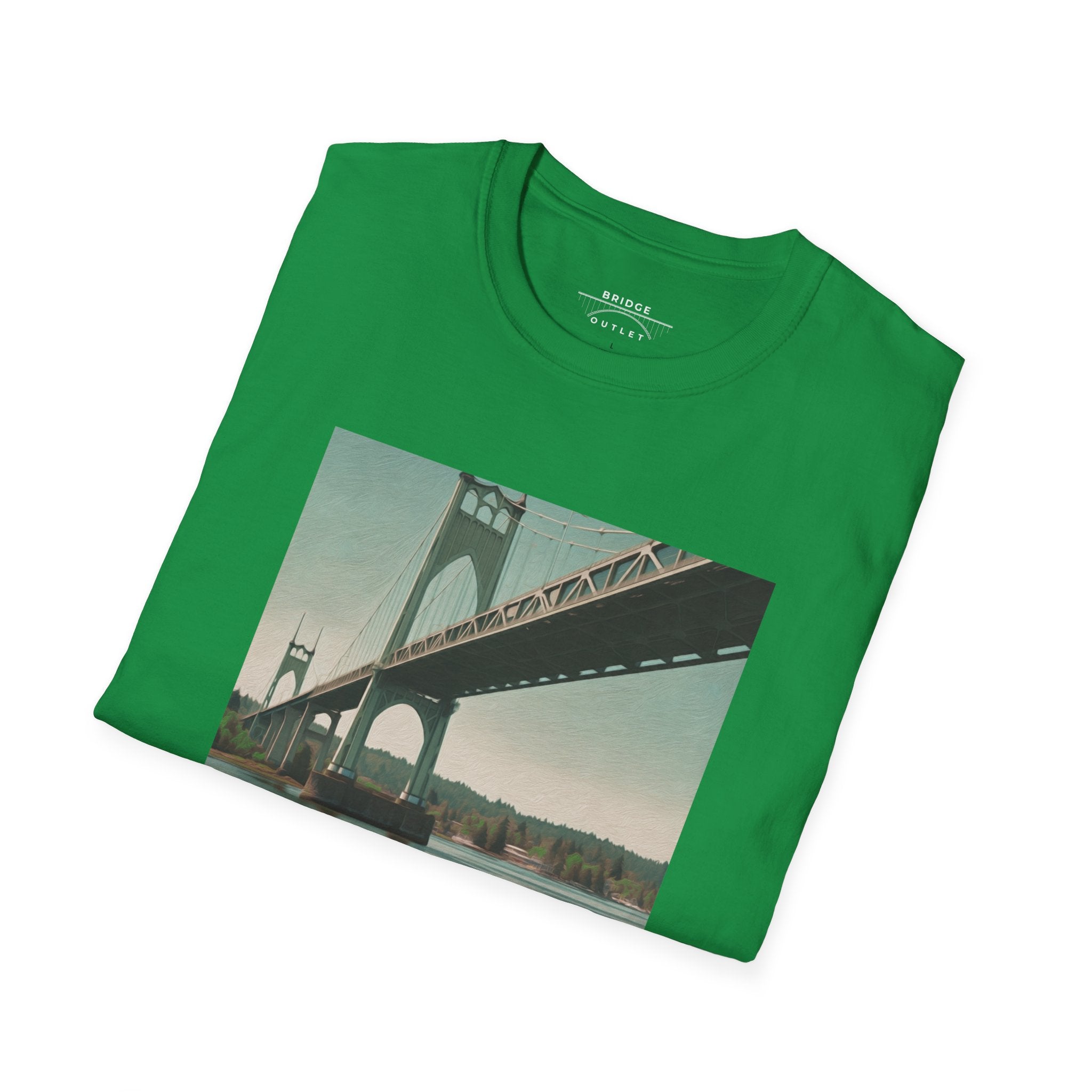 Building Bridges: St. Johns Bridge T-Shirt