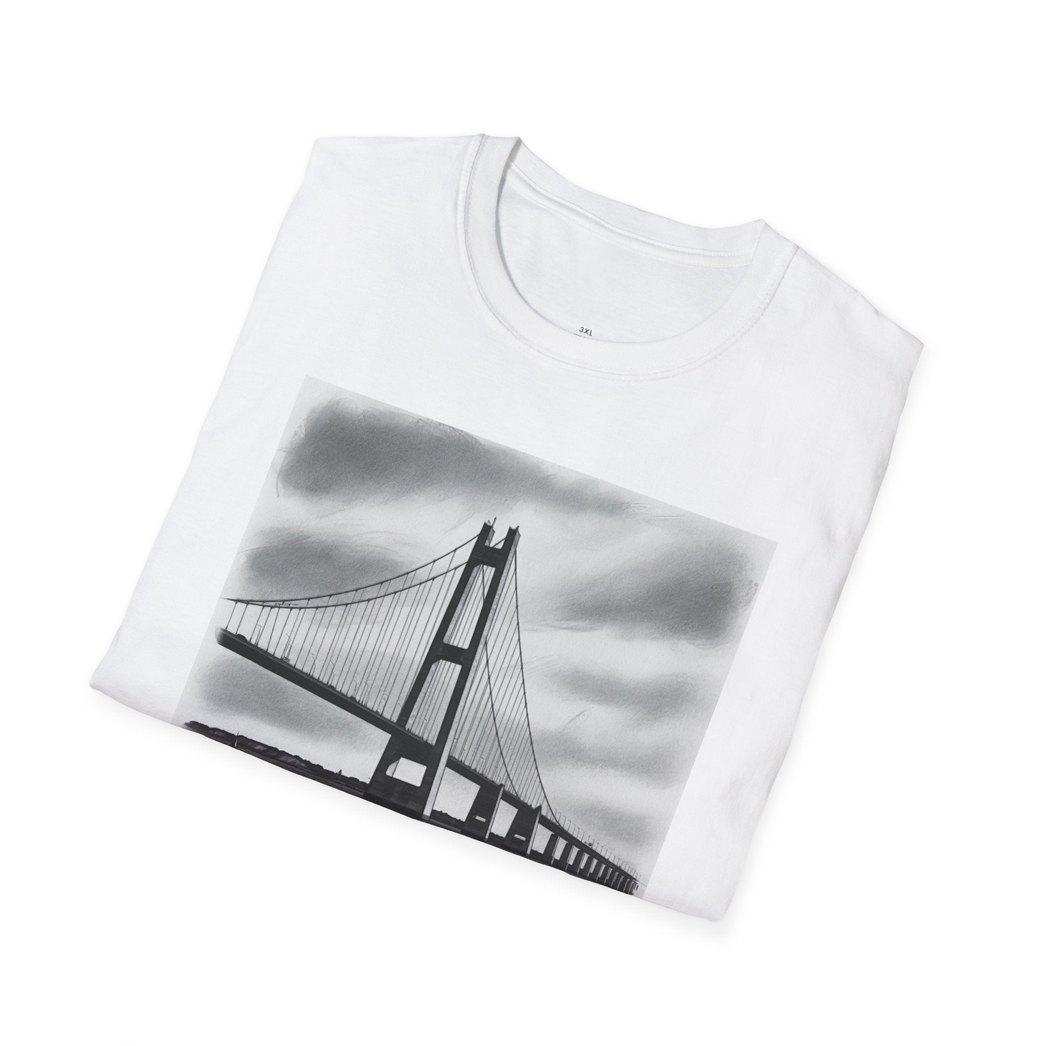 Bridge the Gap – Great Belt Bridge T-Shirt