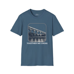 "Together We Cross" T-Shirt – Inspired by the Pont du Gard