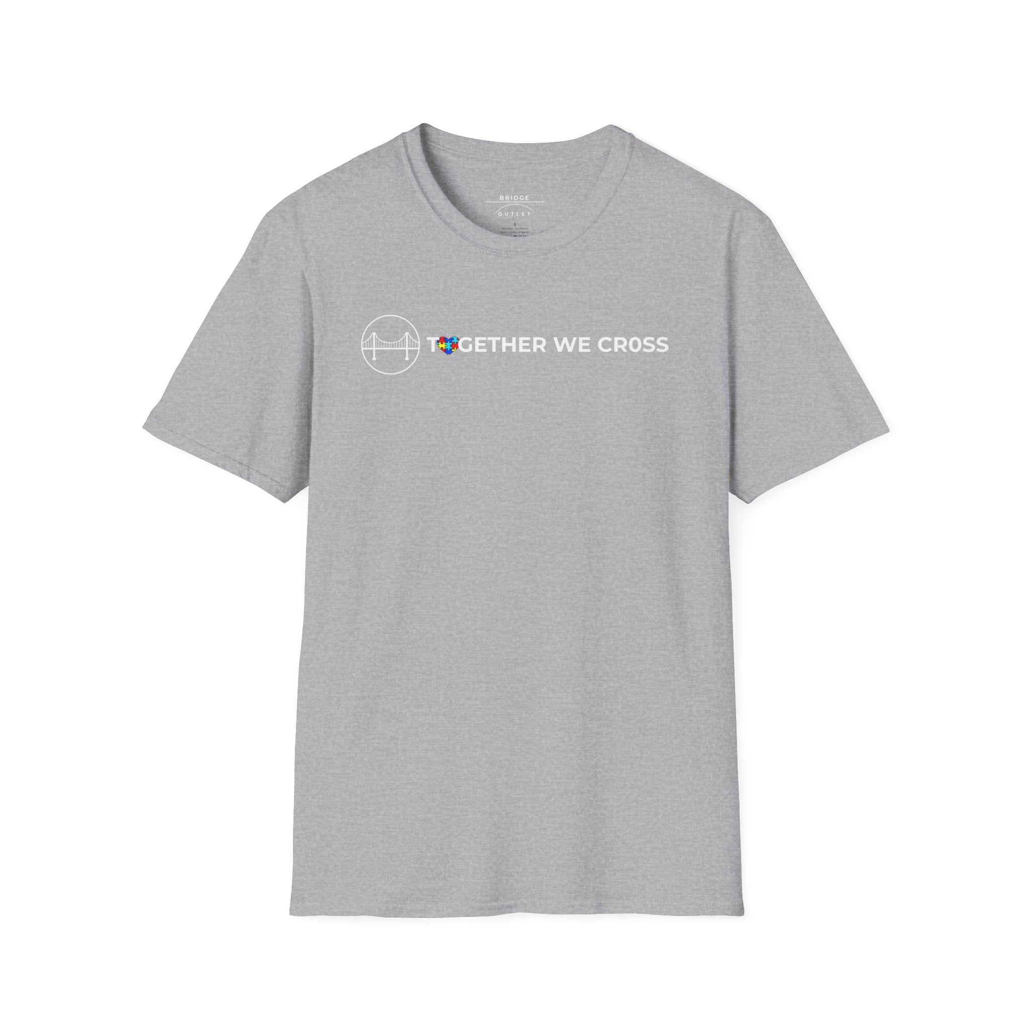 Together We Cross T-Shirt - Autism Awareness