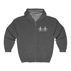 Bridge the Gap Zip Hoodie  – Uniting Comfort and Purpose