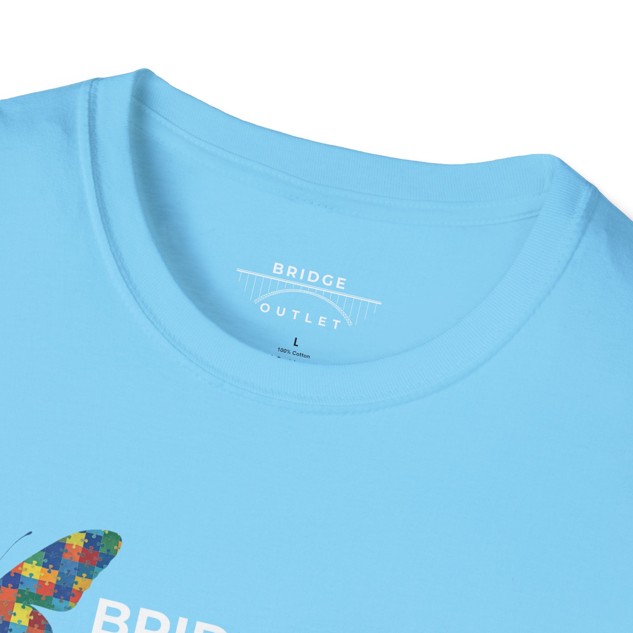 Bridge the Gap: Autism Awareness Butterfly T-Shirt