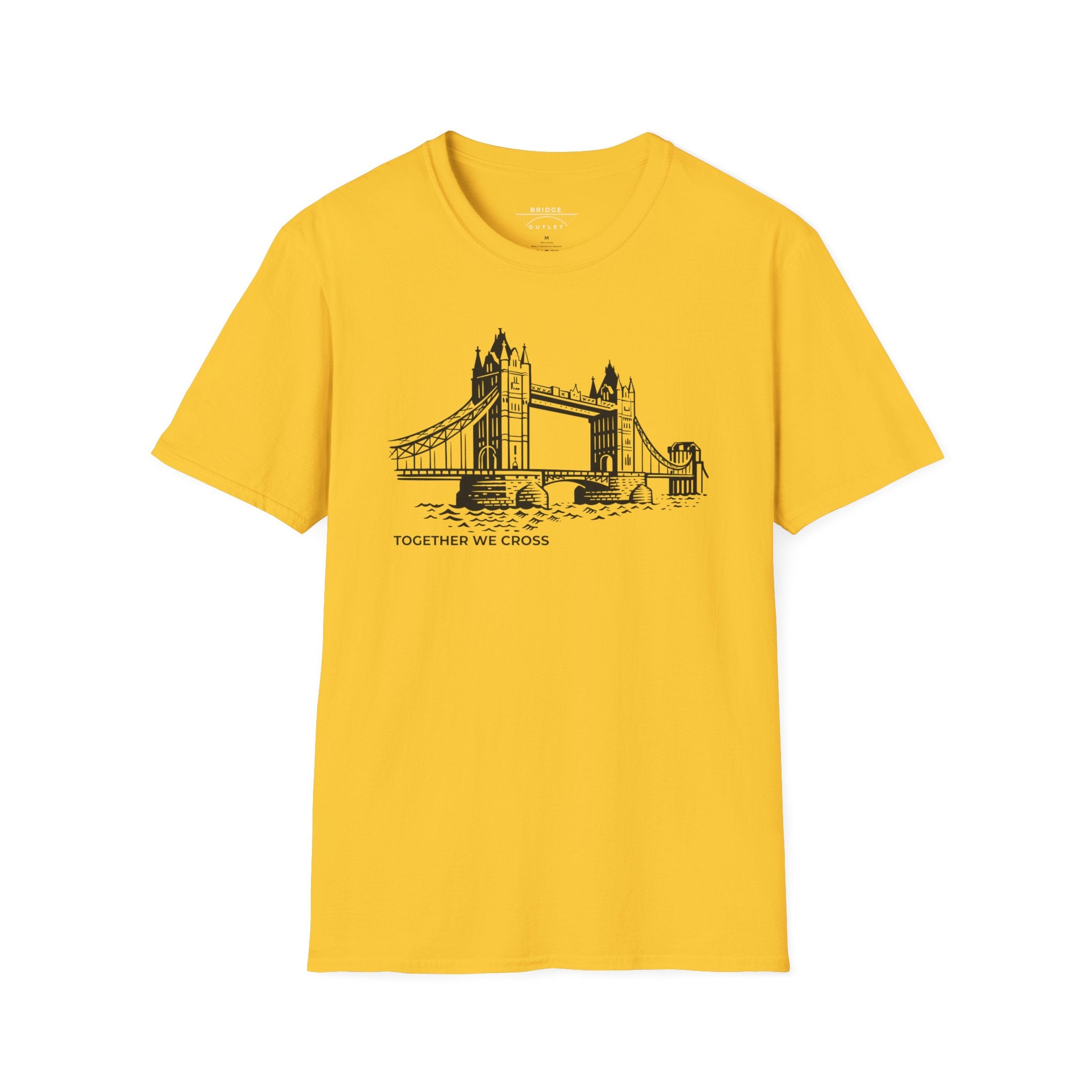 Tower Bridge in London "Together We Cross" T-Shirt