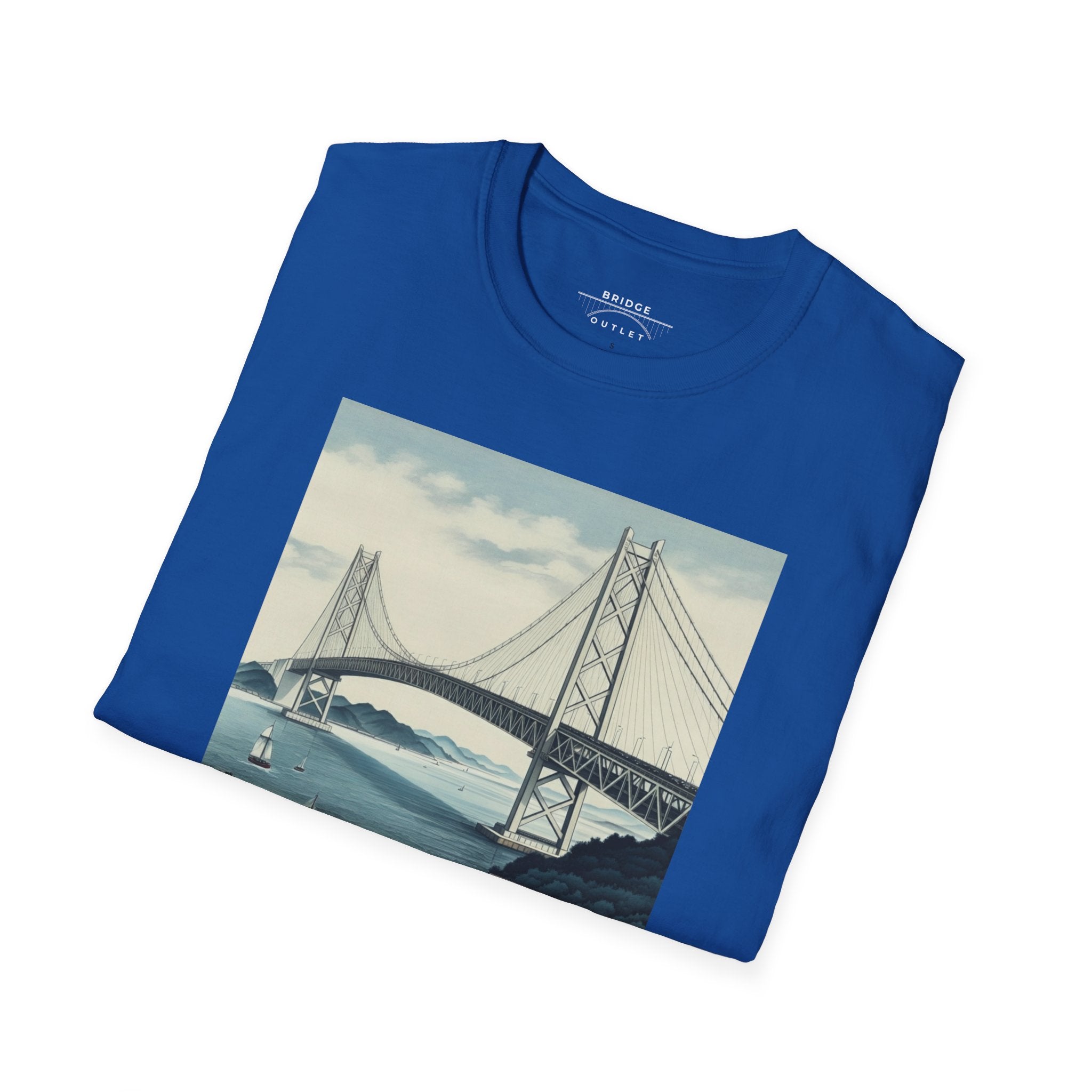 Building Bridges: Akashi Kaikyō Bridge T-Shirt