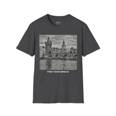 Charles Bridge in Prague - "Find Your Bridge" T-Shirt