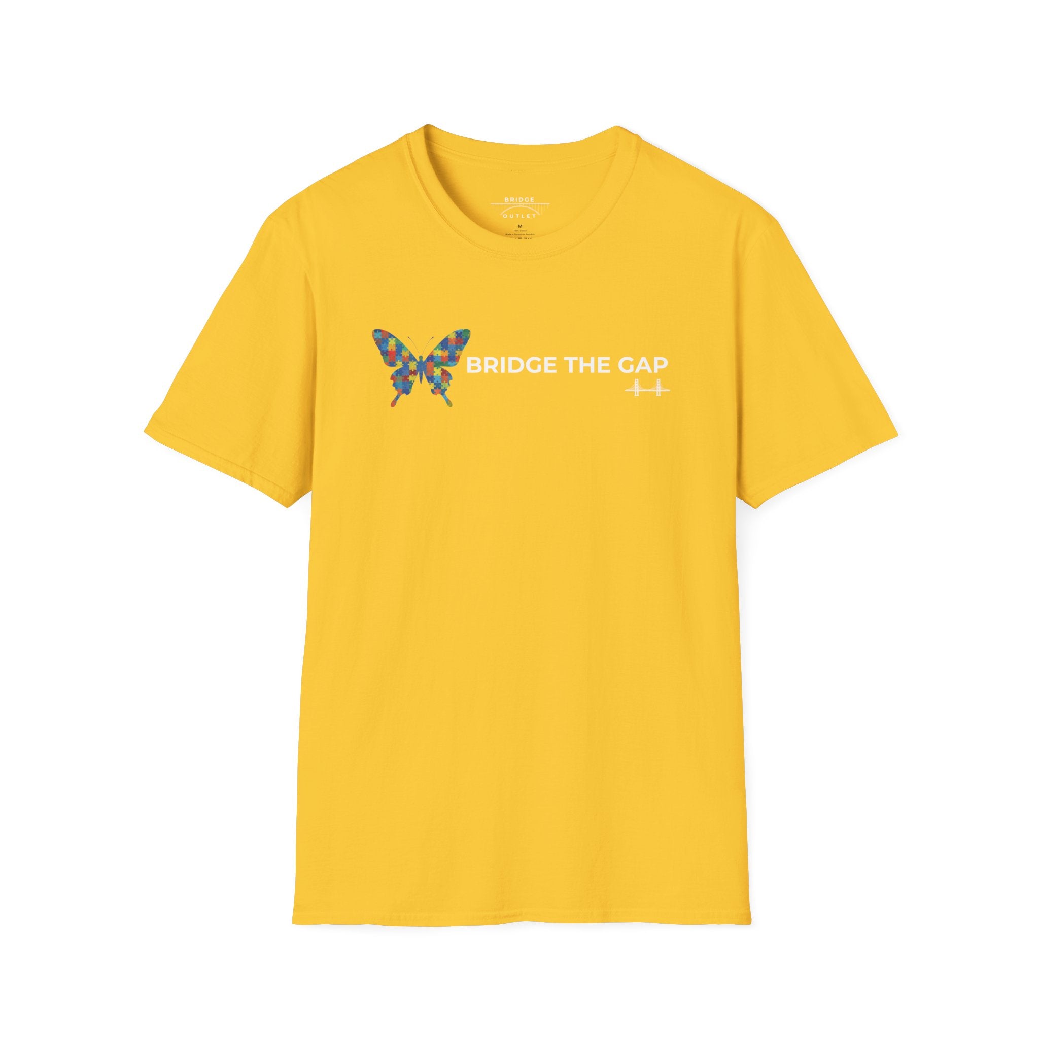 Bridge the Gap: Autism Awareness Butterfly T-Shirt