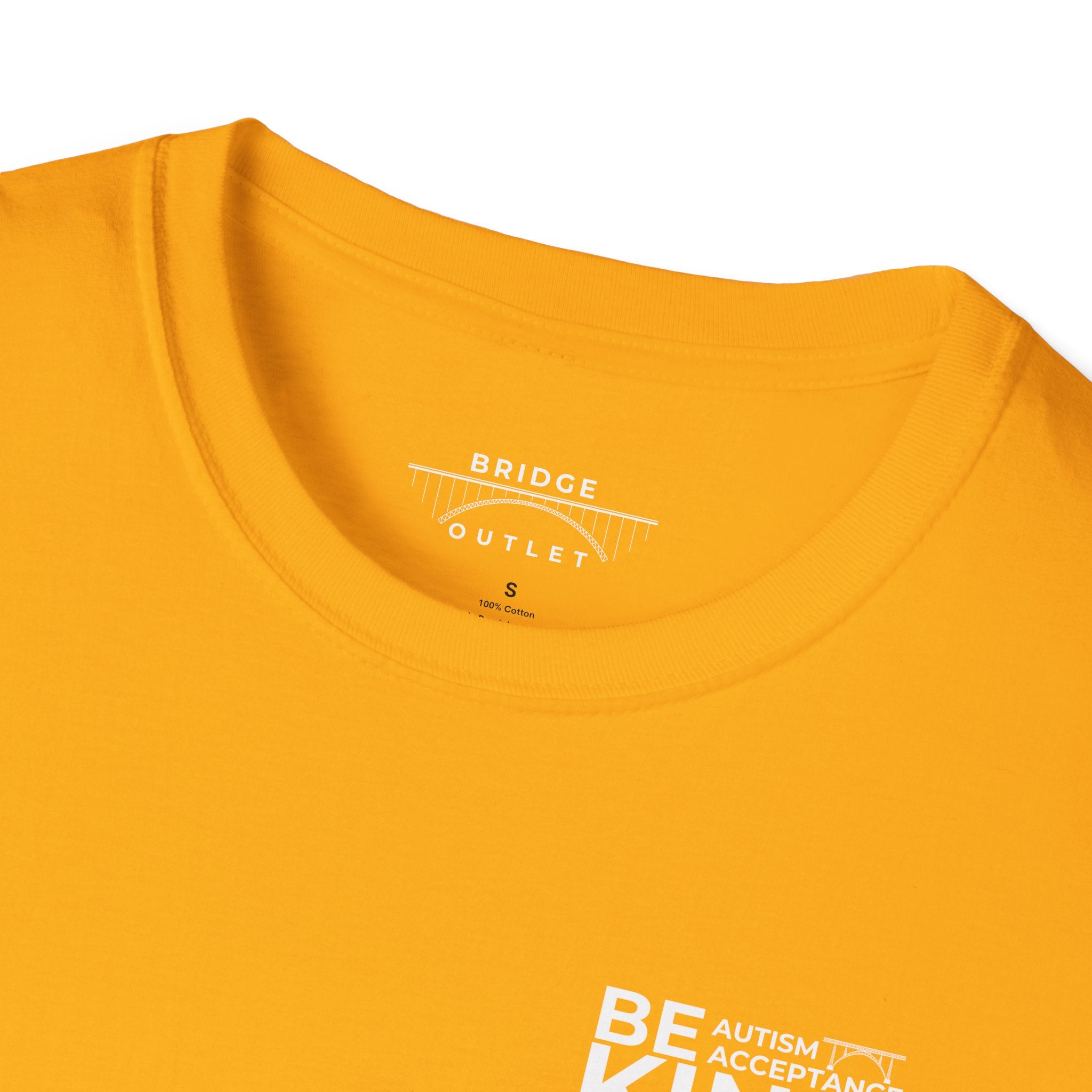 "Be Kind – Autism Acceptance" T-Shirt – Bridging Differences with Kindness