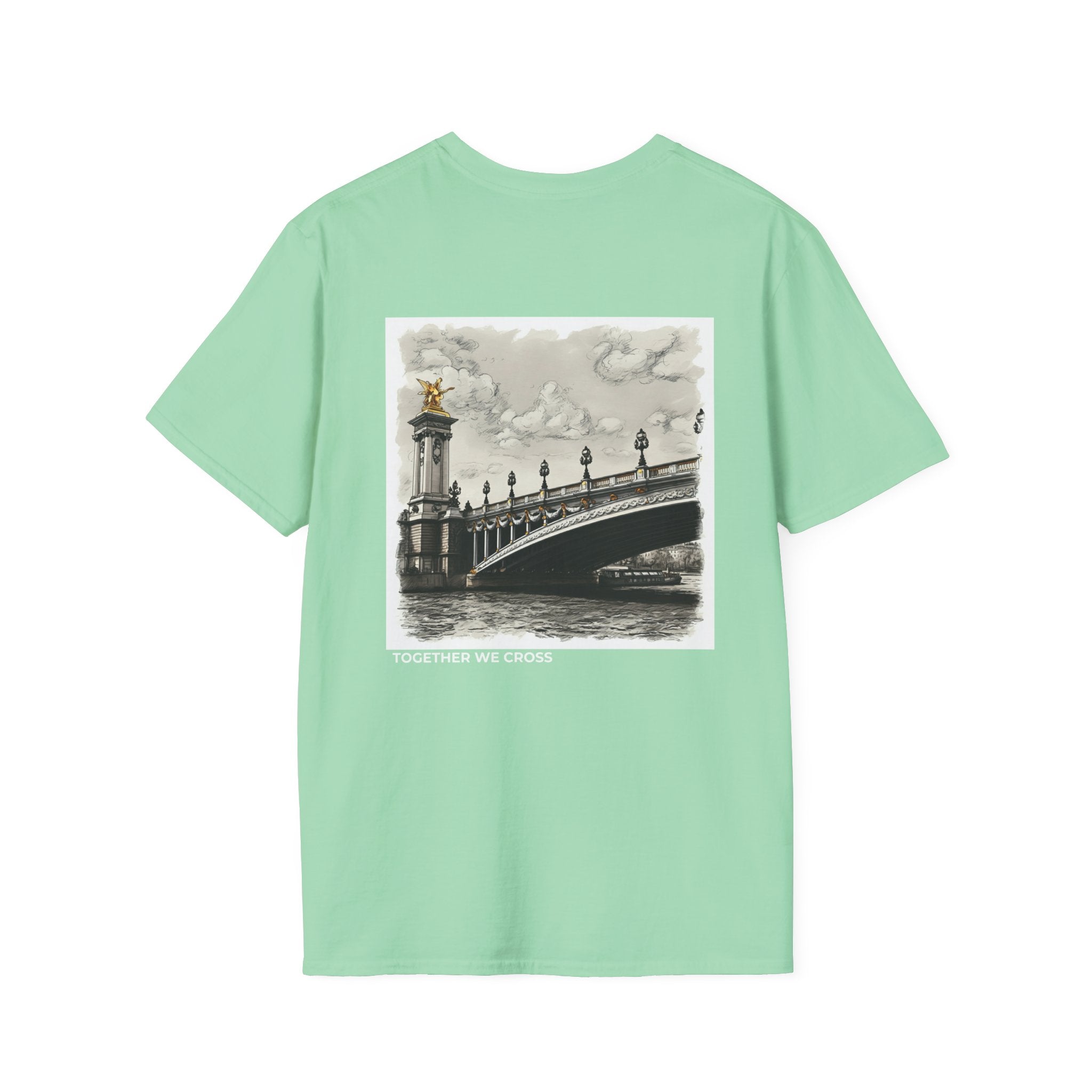 Together We Cross: Pont Alexandre III Bridge T-Shirt