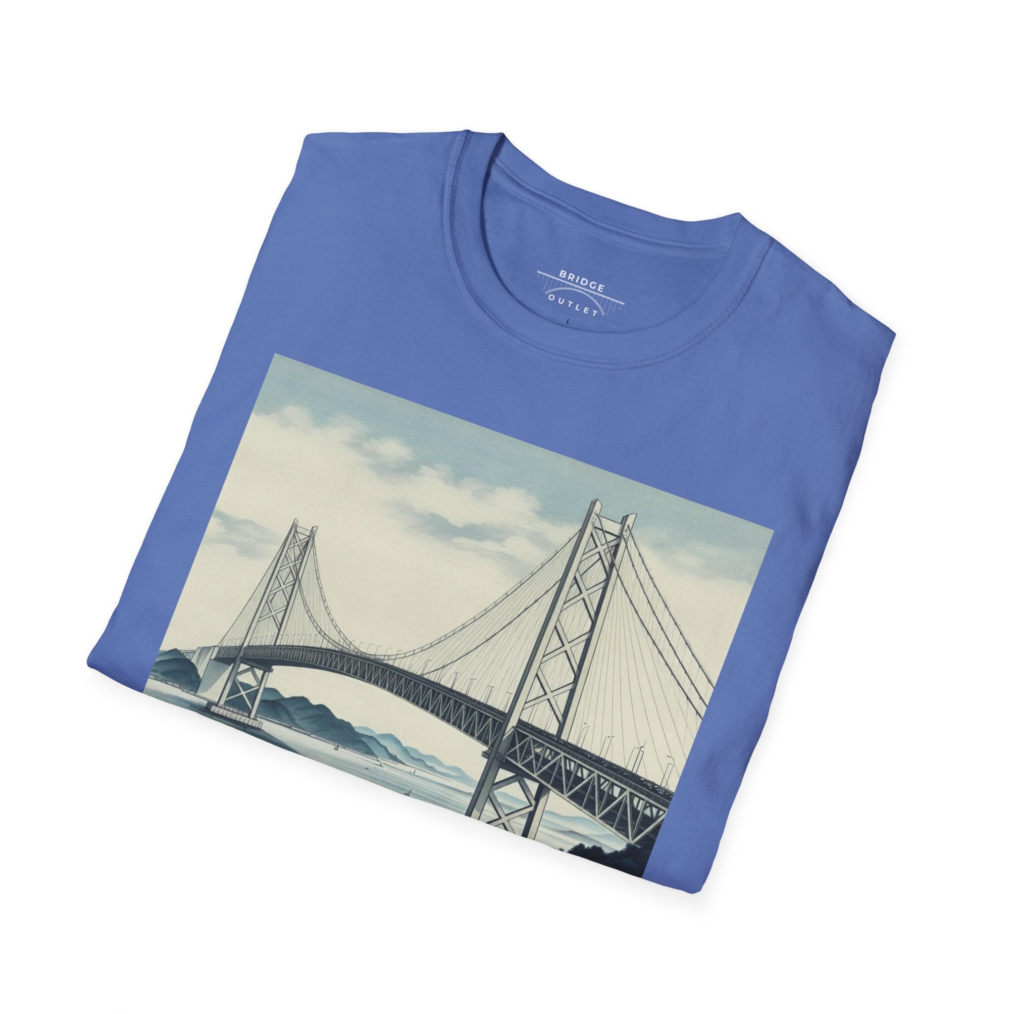 Building Bridges: Akashi Kaikyō Bridge T-Shirt