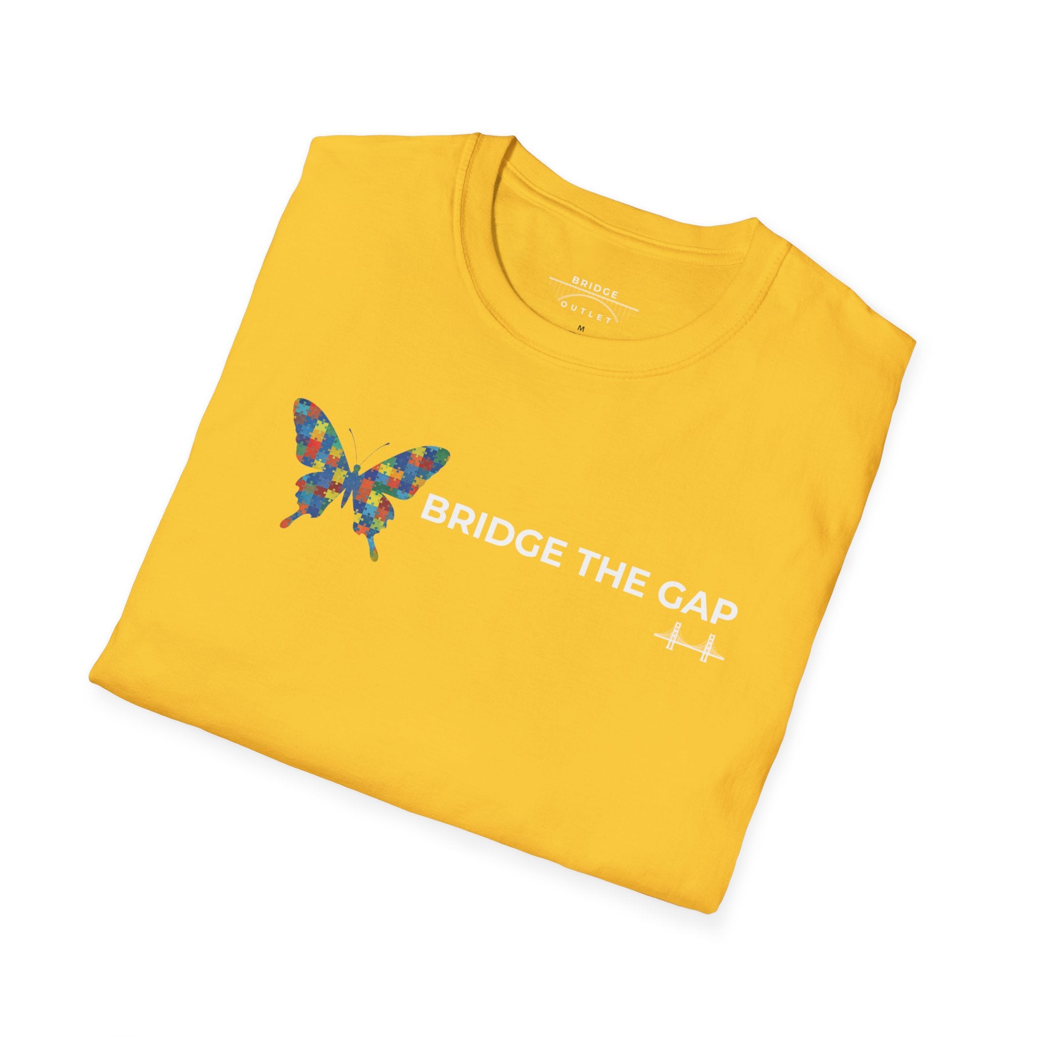 Bridge the Gap: Autism Awareness Butterfly T-Shirt