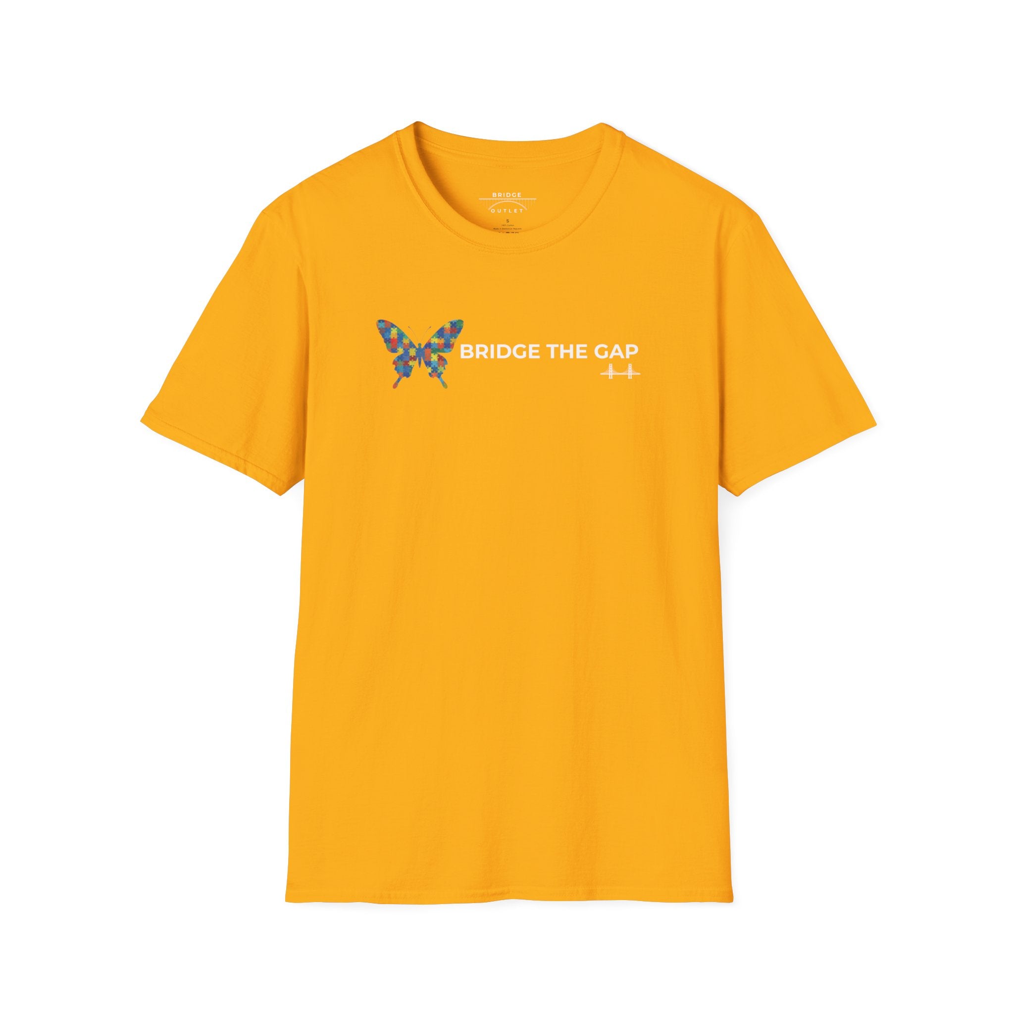 Bridge the Gap: Autism Awareness Butterfly T-Shirt