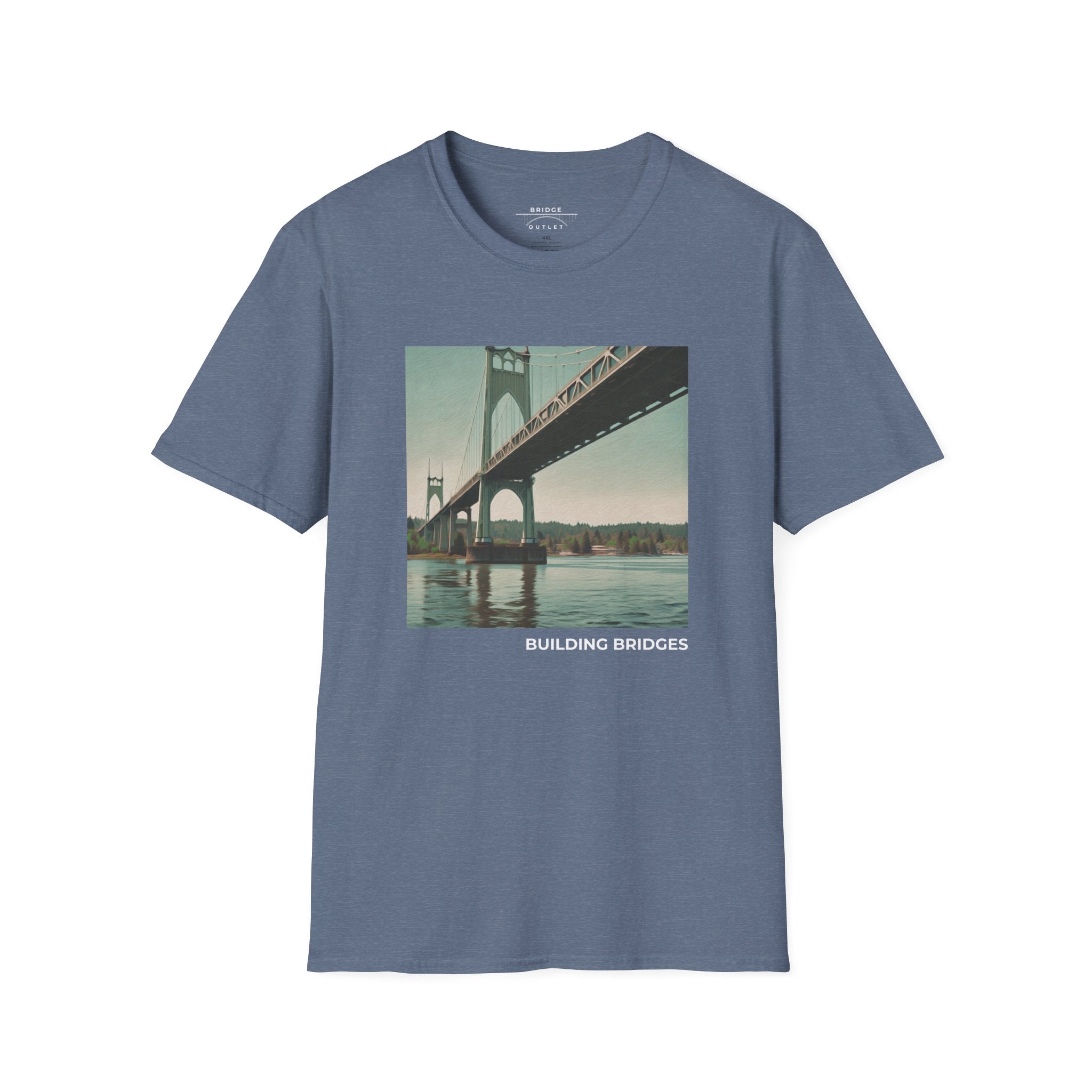 Building Bridges: St. Johns Bridge T-Shirt