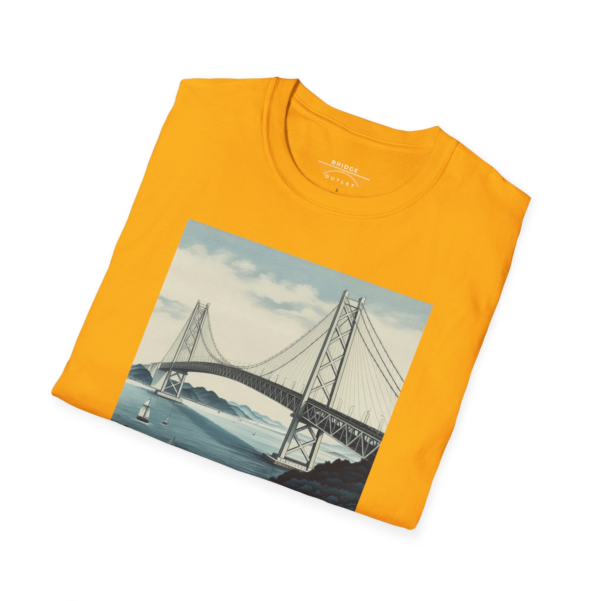 Building Bridges: Akashi Kaikyō Bridge T-Shirt