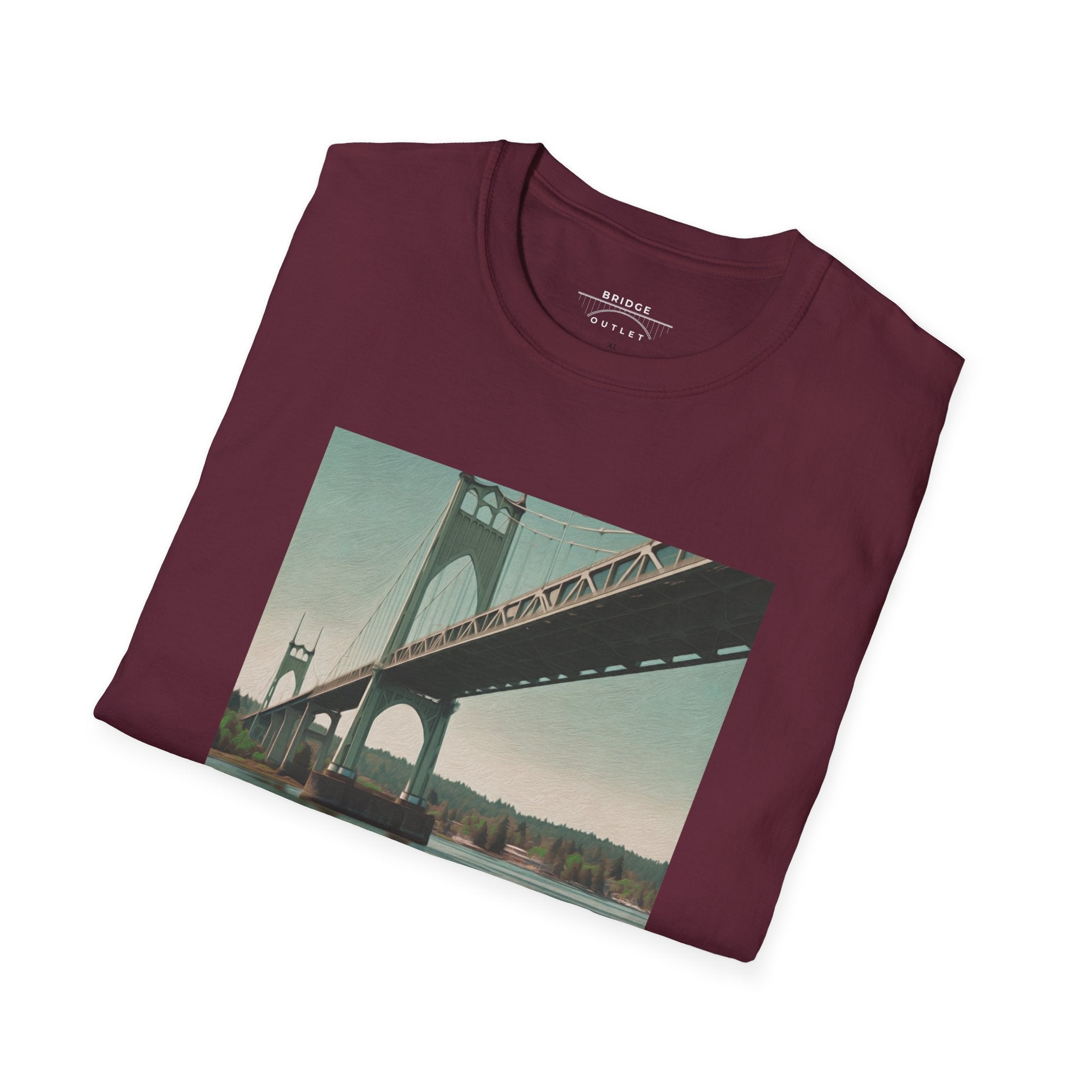 Building Bridges: St. Johns Bridge T-Shirt