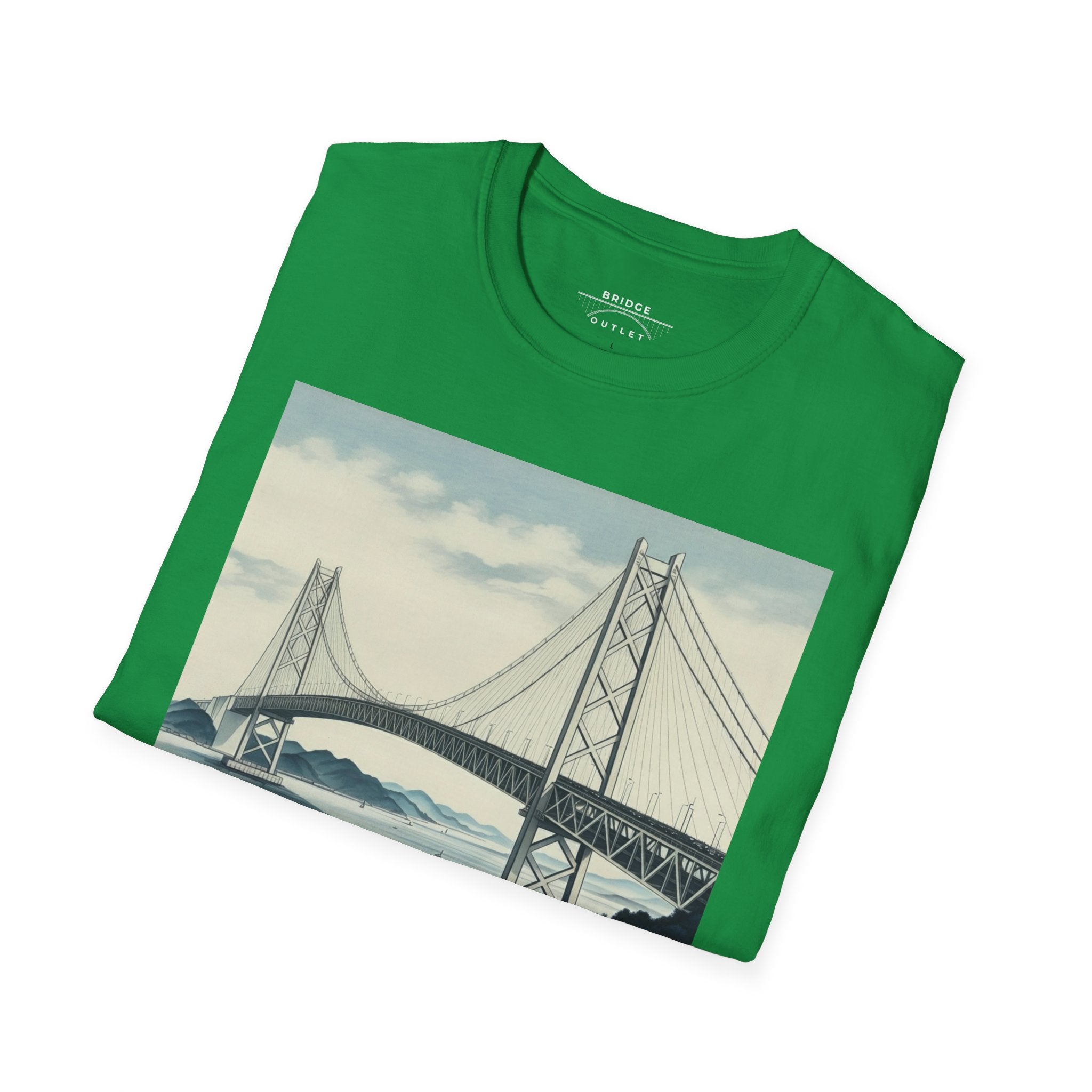 Building Bridges: Akashi Kaikyō Bridge T-Shirt