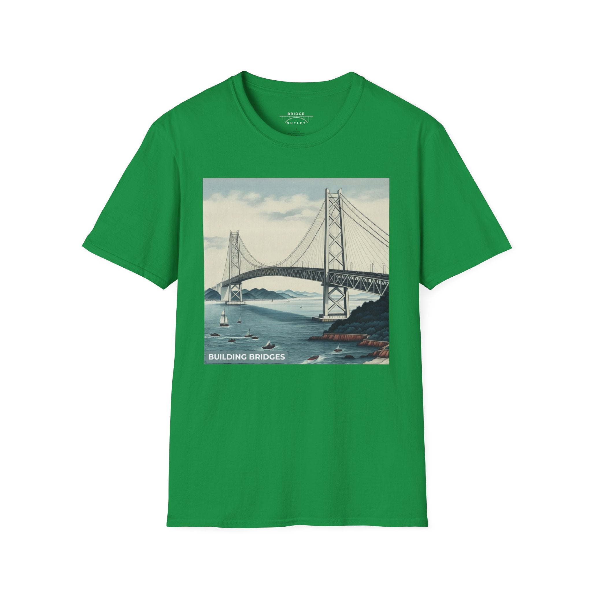 Building Bridges: Akashi Kaikyō Bridge T-Shirt