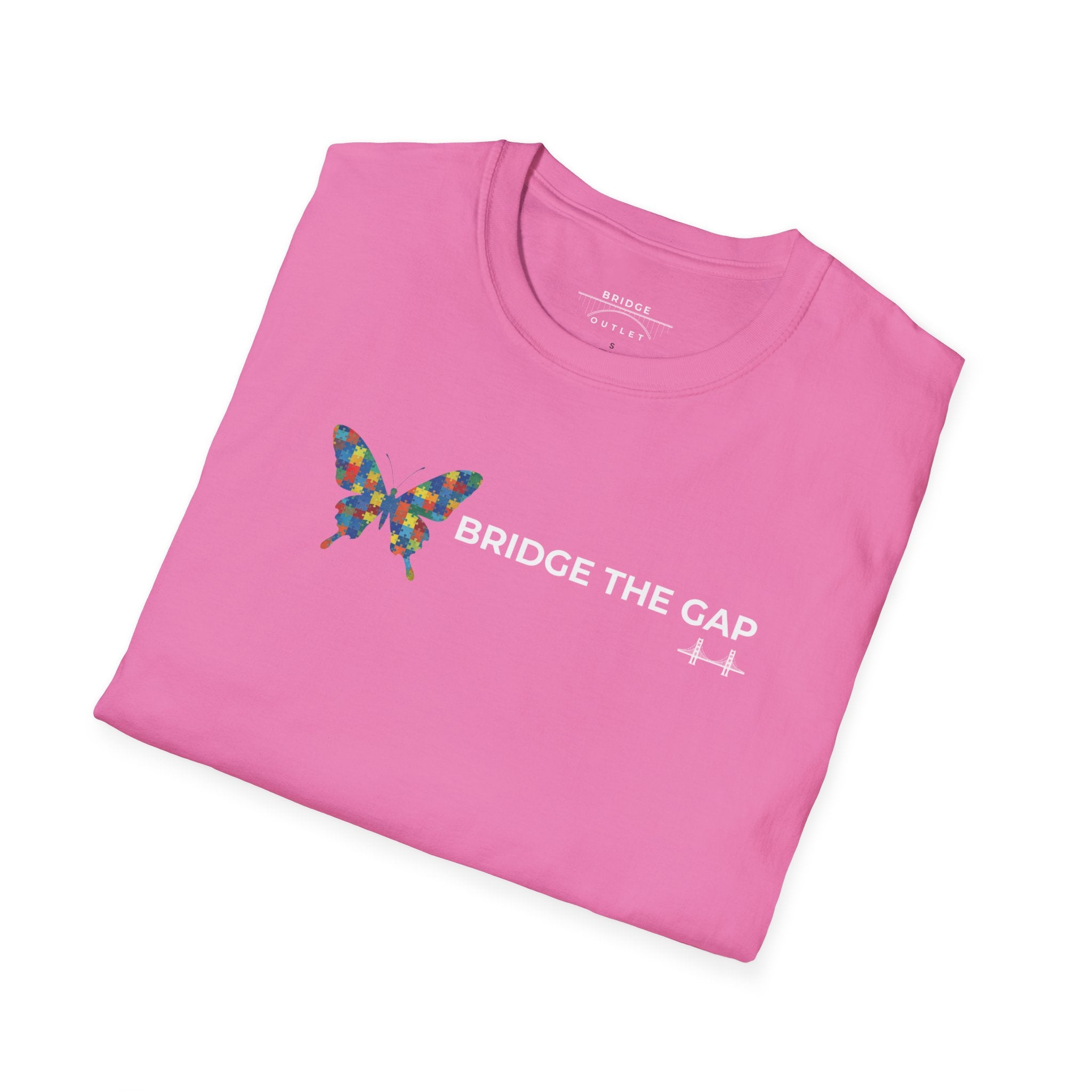 Bridge the Gap: Autism Awareness Butterfly T-Shirt