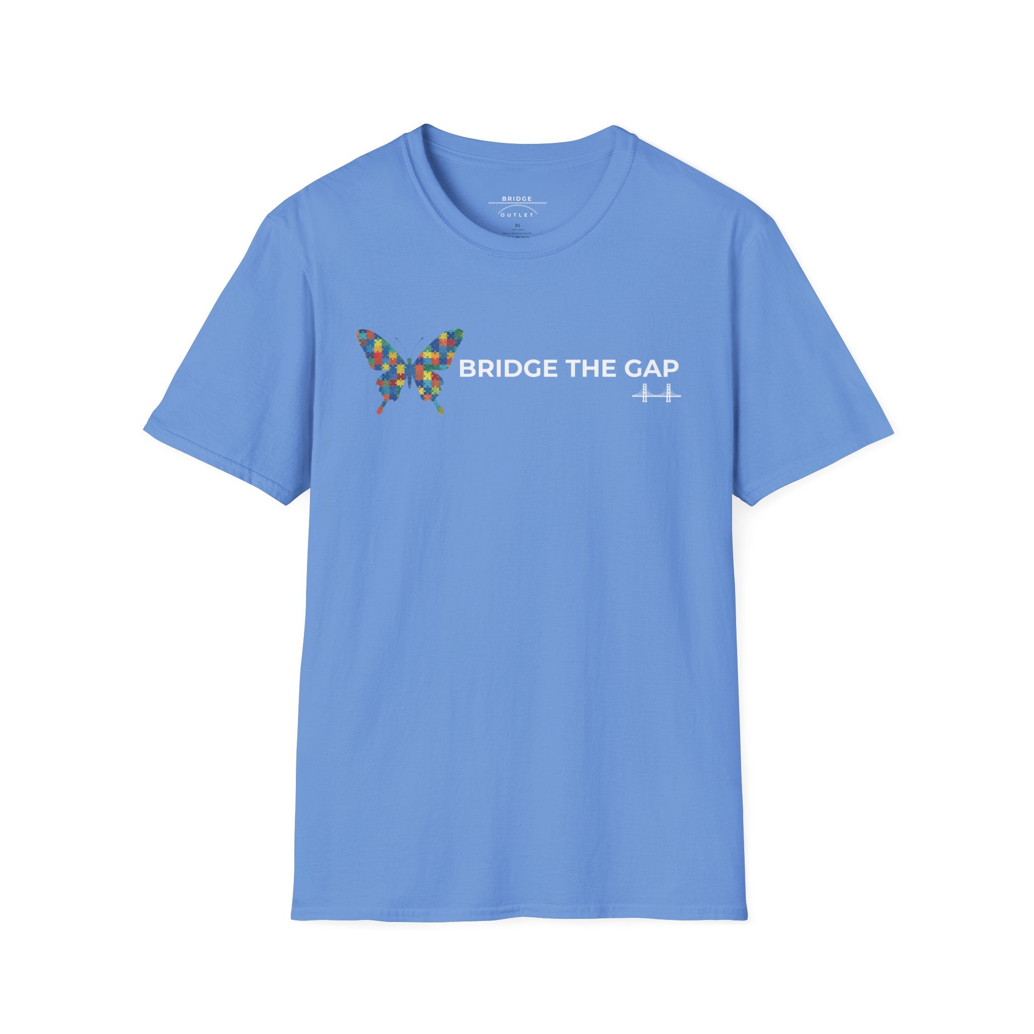 Bridge the Gap: Autism Awareness Butterfly T-Shirt