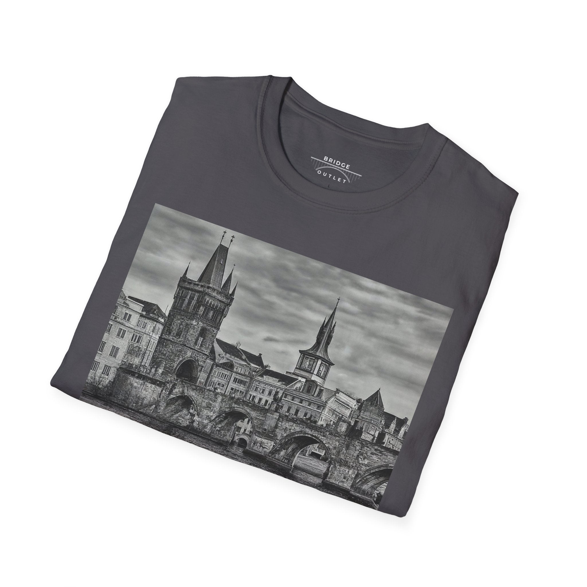 Charles Bridge in Prague - "Find Your Bridge" T-Shirt