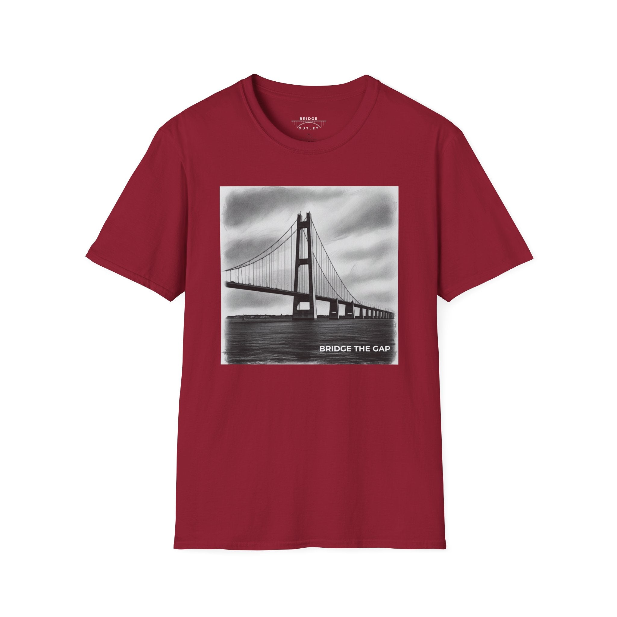 Bridge the Gap – Great Belt Bridge T-Shirt