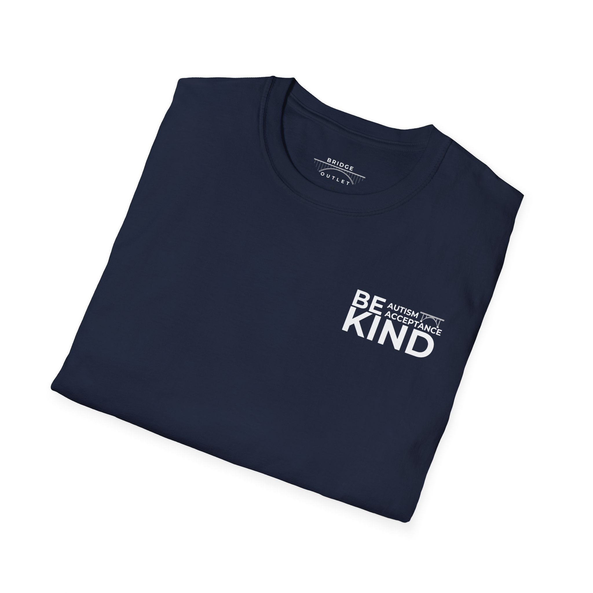 "Be Kind – Autism Acceptance" T-Shirt – Bridging Differences with Kindness