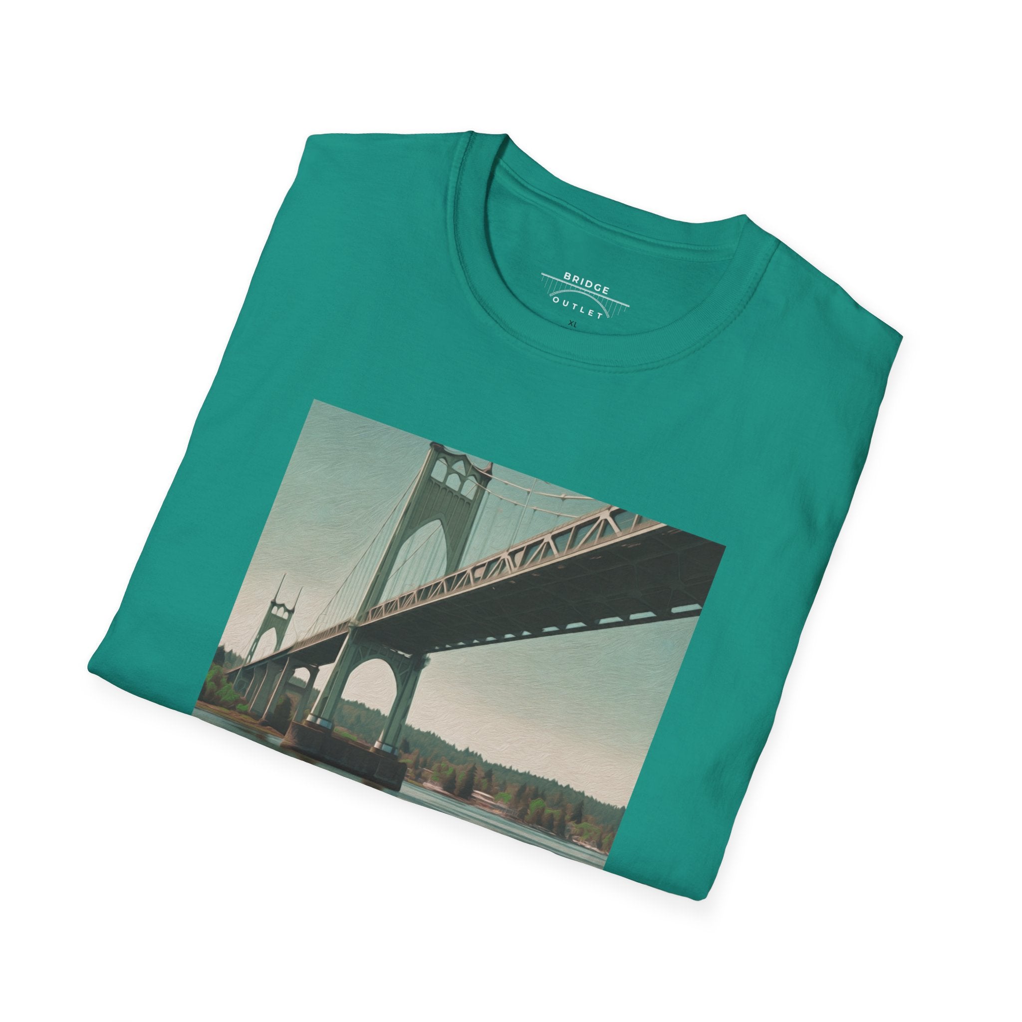 Building Bridges: St. Johns Bridge T-Shirt