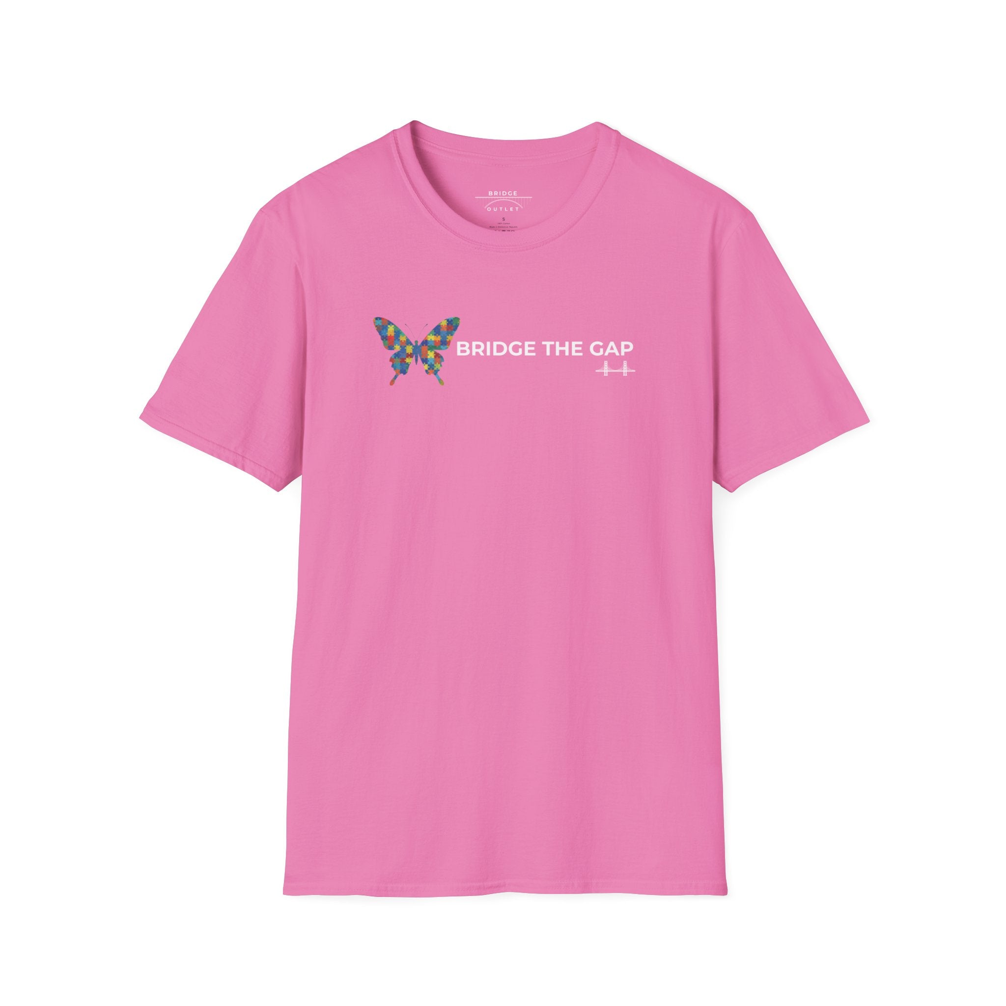 Bridge the Gap: Autism Awareness Butterfly T-Shirt