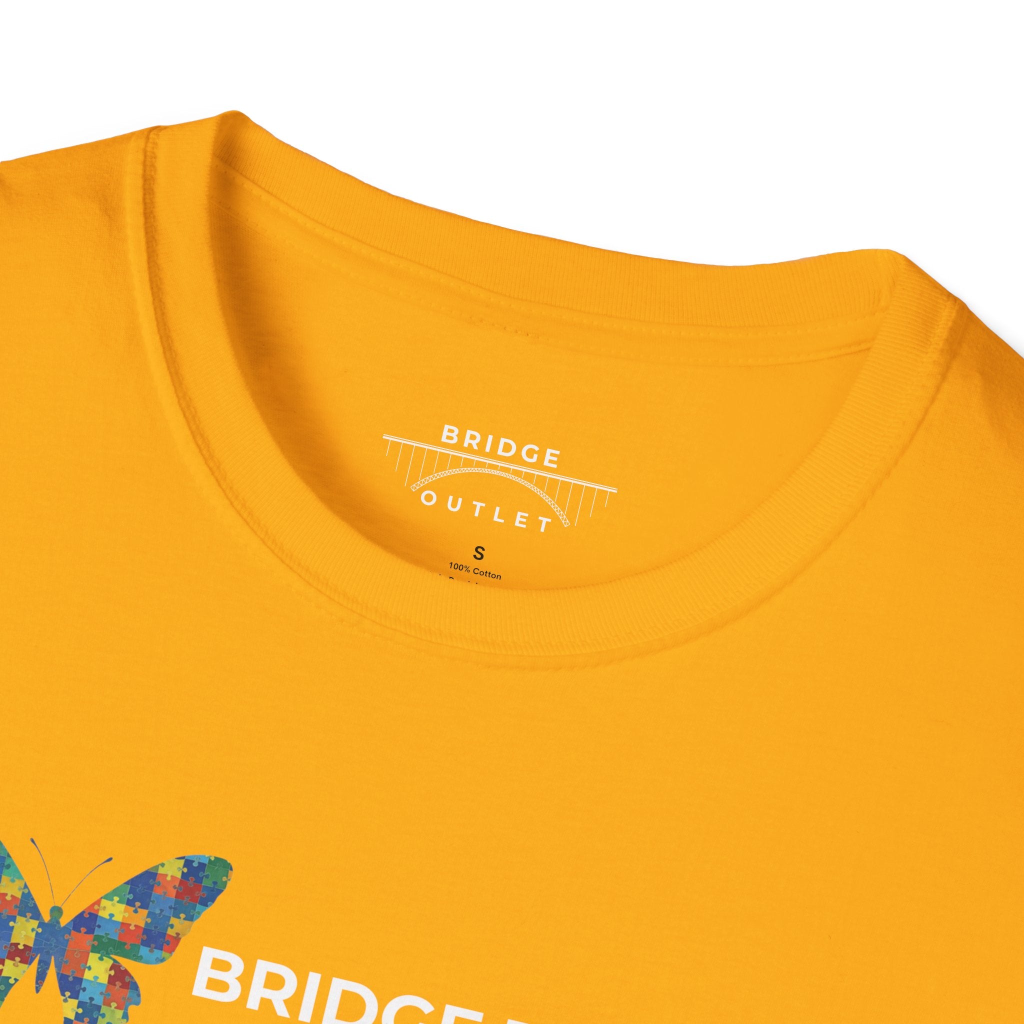 Bridge the Gap: Autism Awareness Butterfly T-Shirt