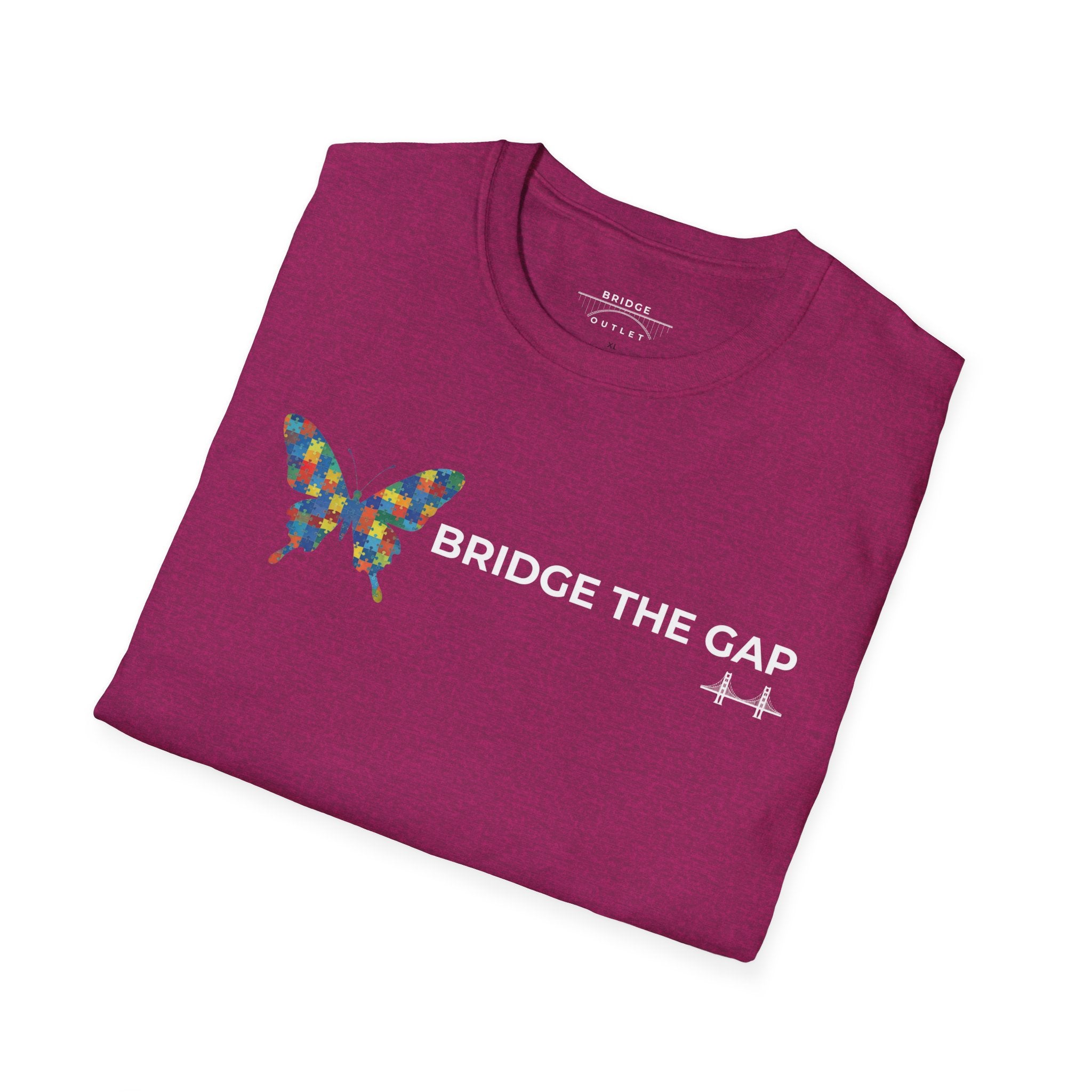 Bridge the Gap: Autism Awareness Butterfly T-Shirt