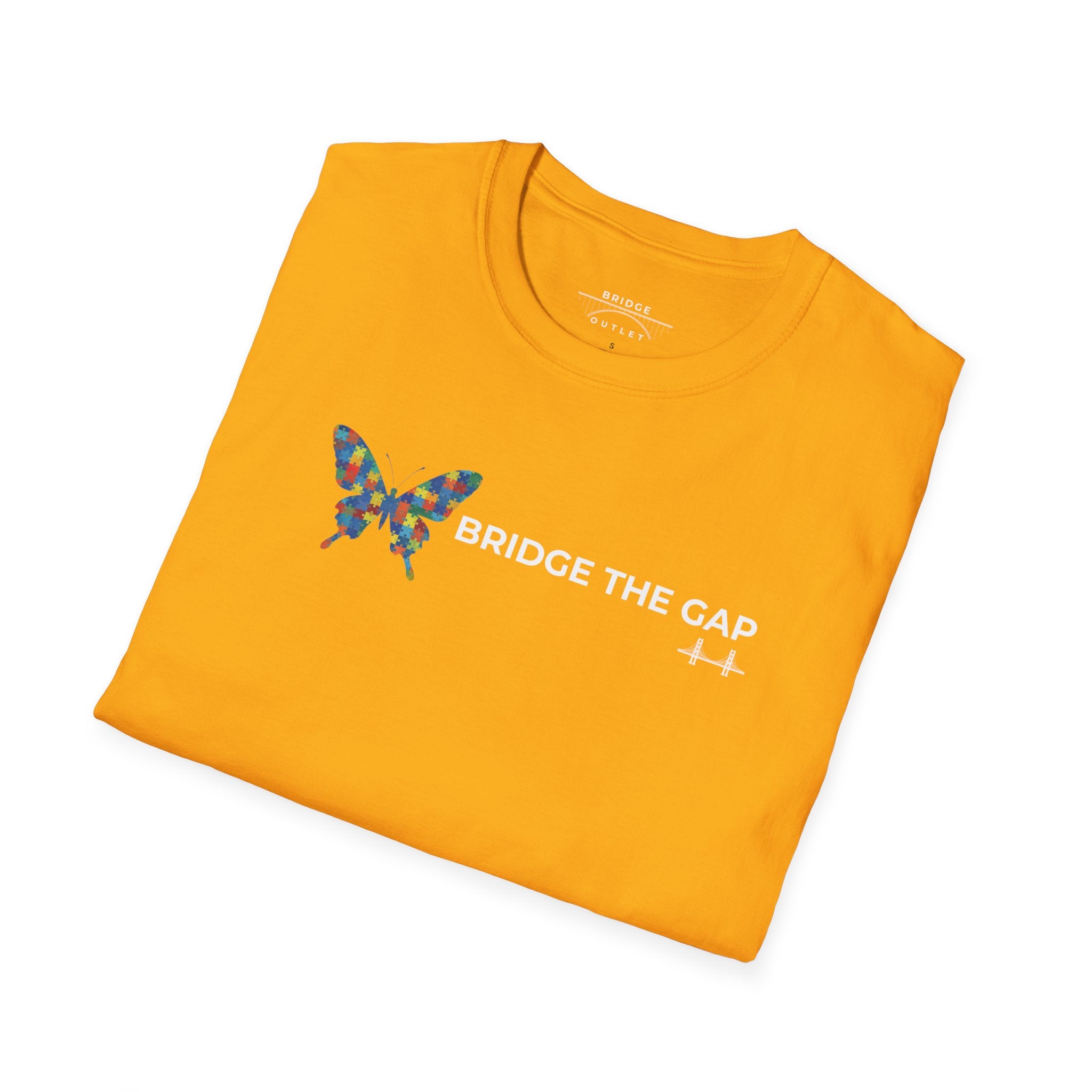 Bridge the Gap: Autism Awareness Butterfly T-Shirt