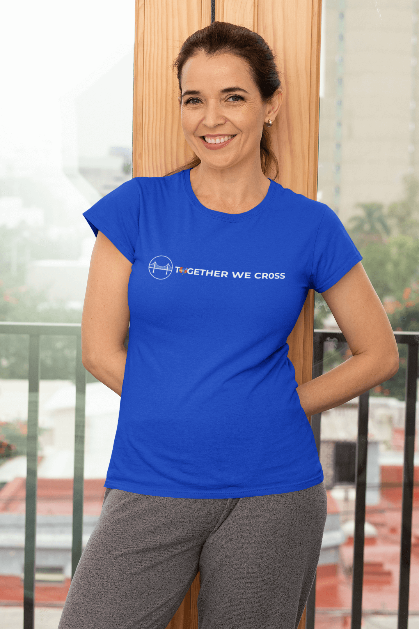 Together We Cross T-Shirt - Autism Awareness